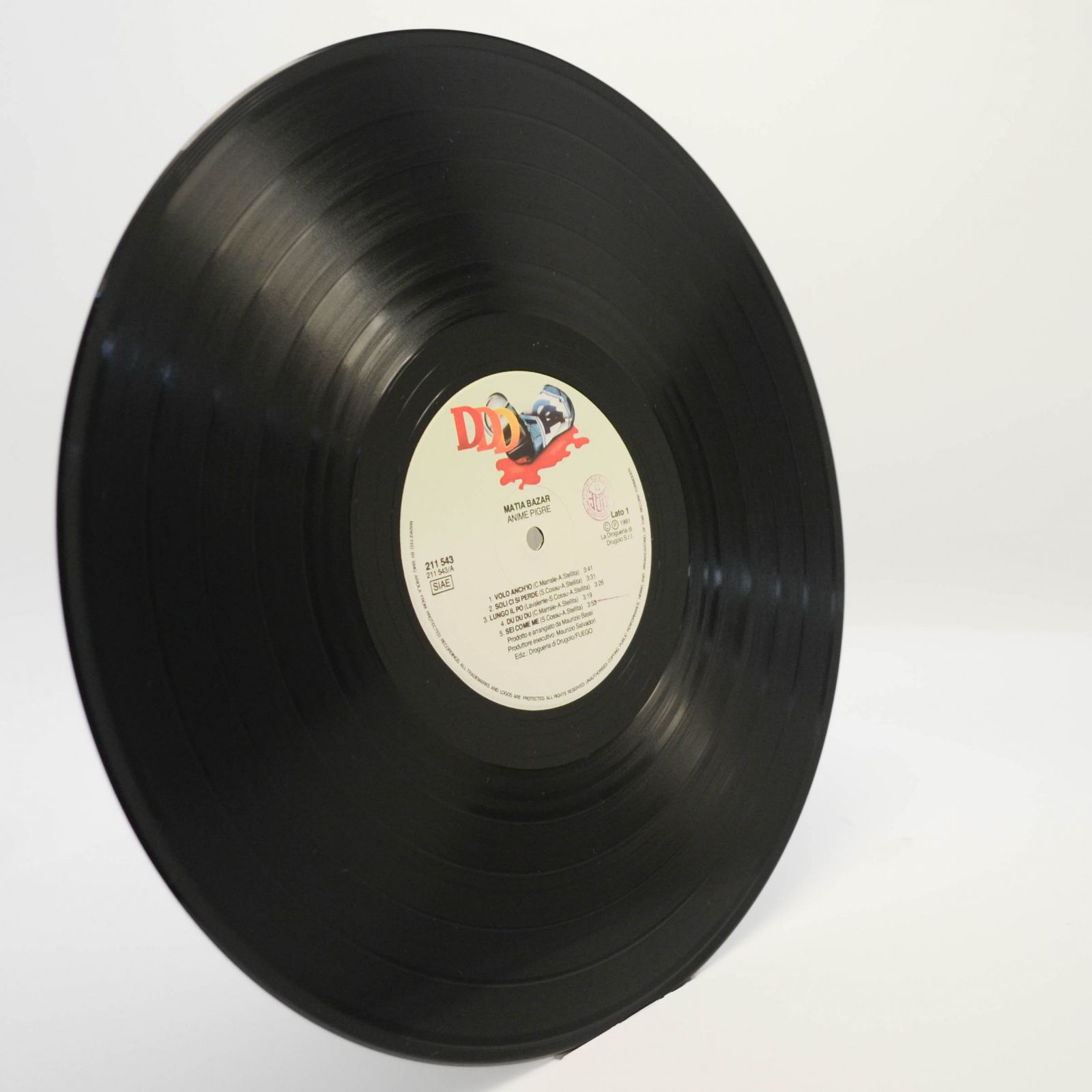 Matia Bazar — Anime Pigre (1-st, Italy), 1991