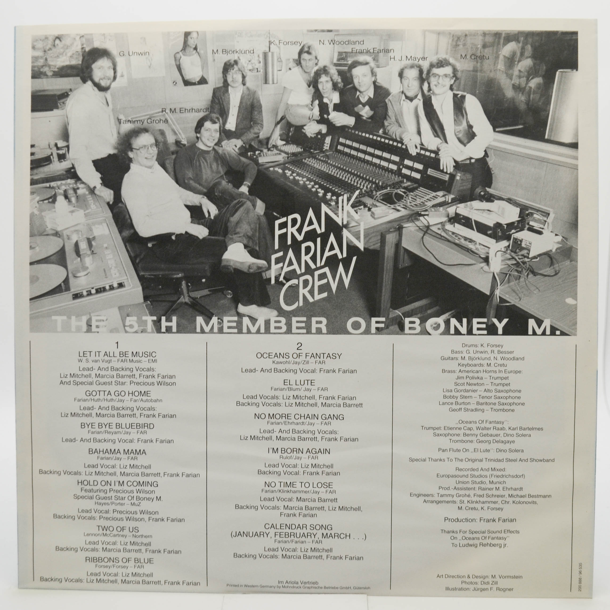 Boney M. — Oceans Of Fantasy, 1979