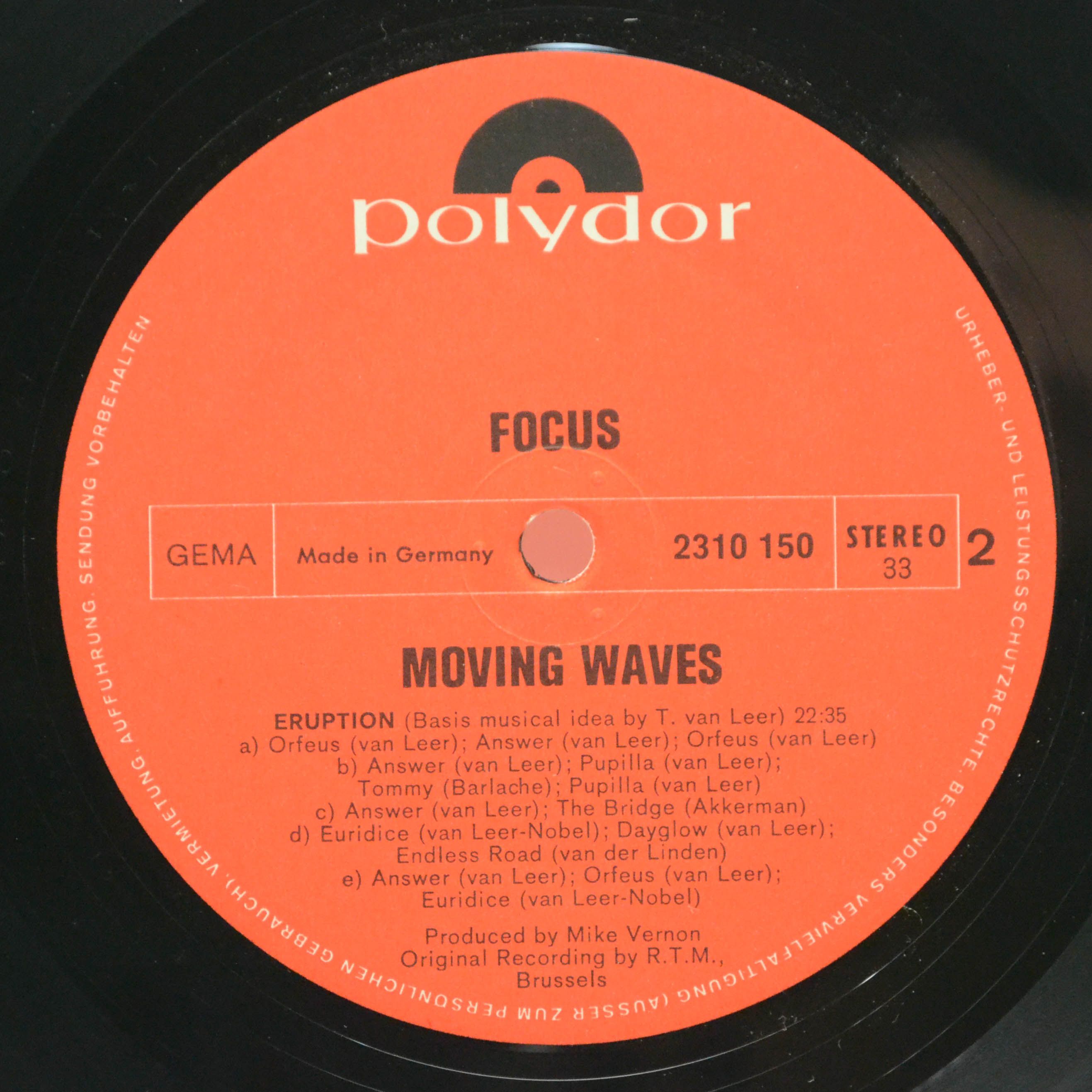 Focus — Moving Waves, 1971