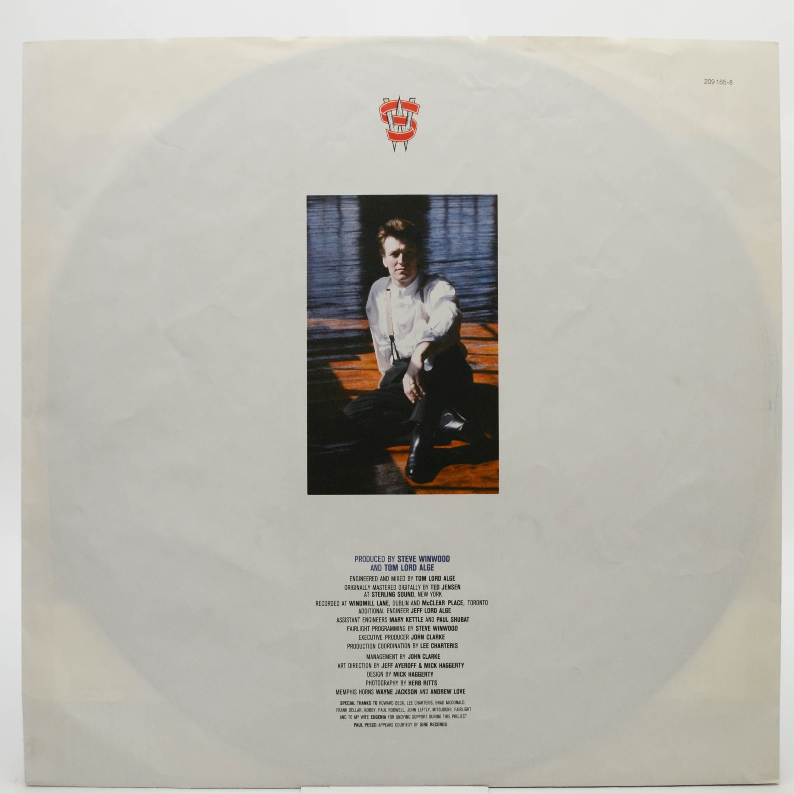 Steve Winwood — Roll With It, 1988