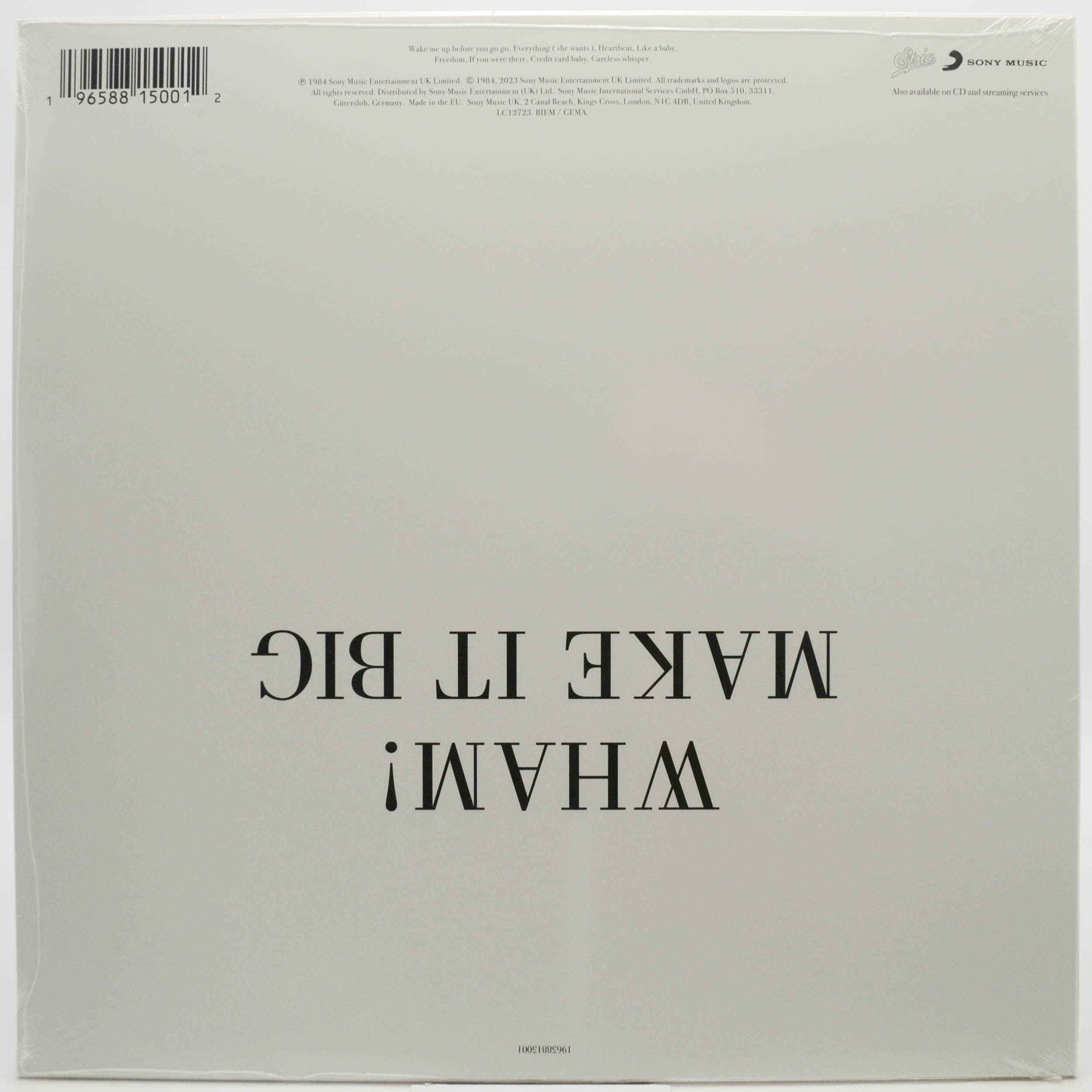 Wham! — Make It Big, 1984
