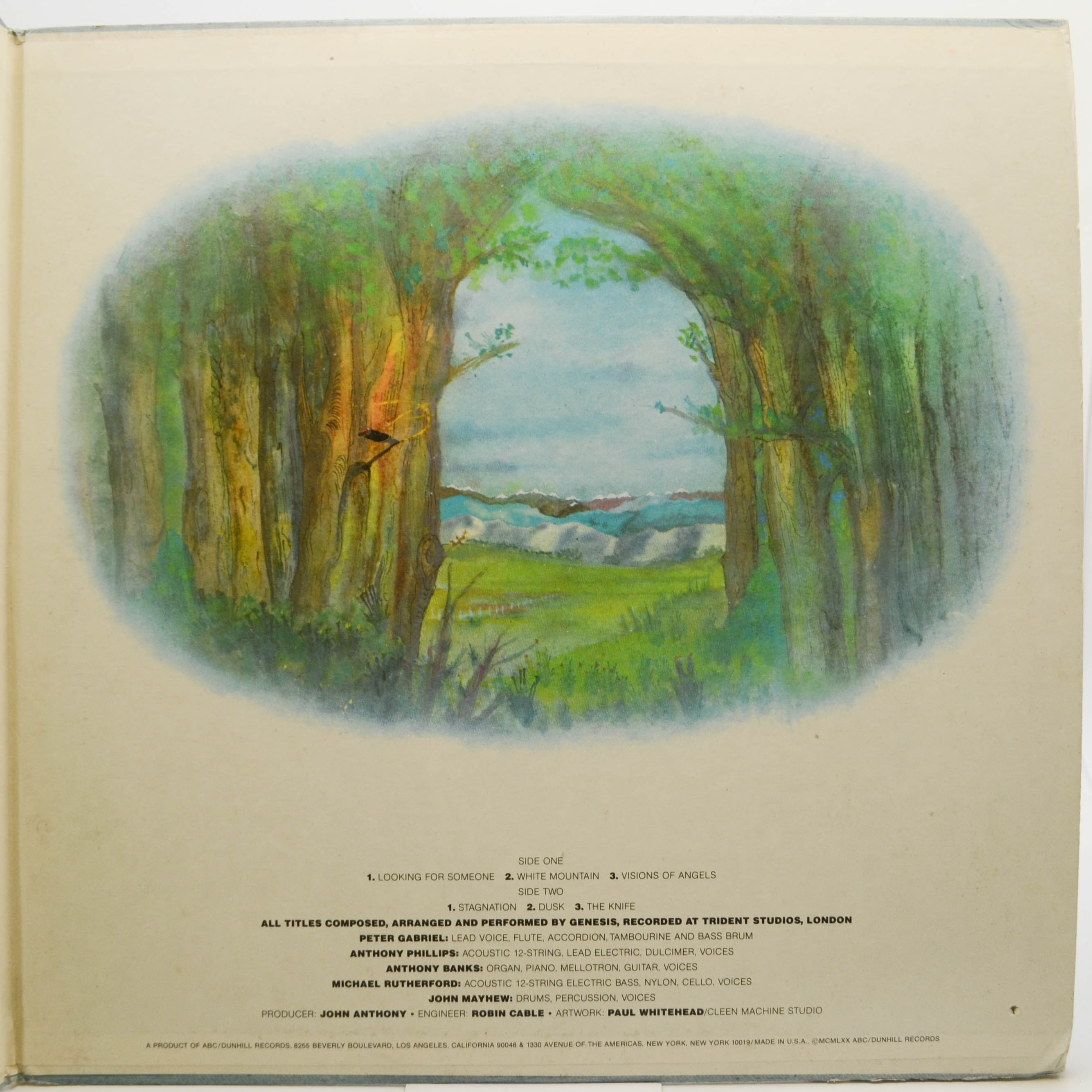 Genesis — Trespass (USA), 1970