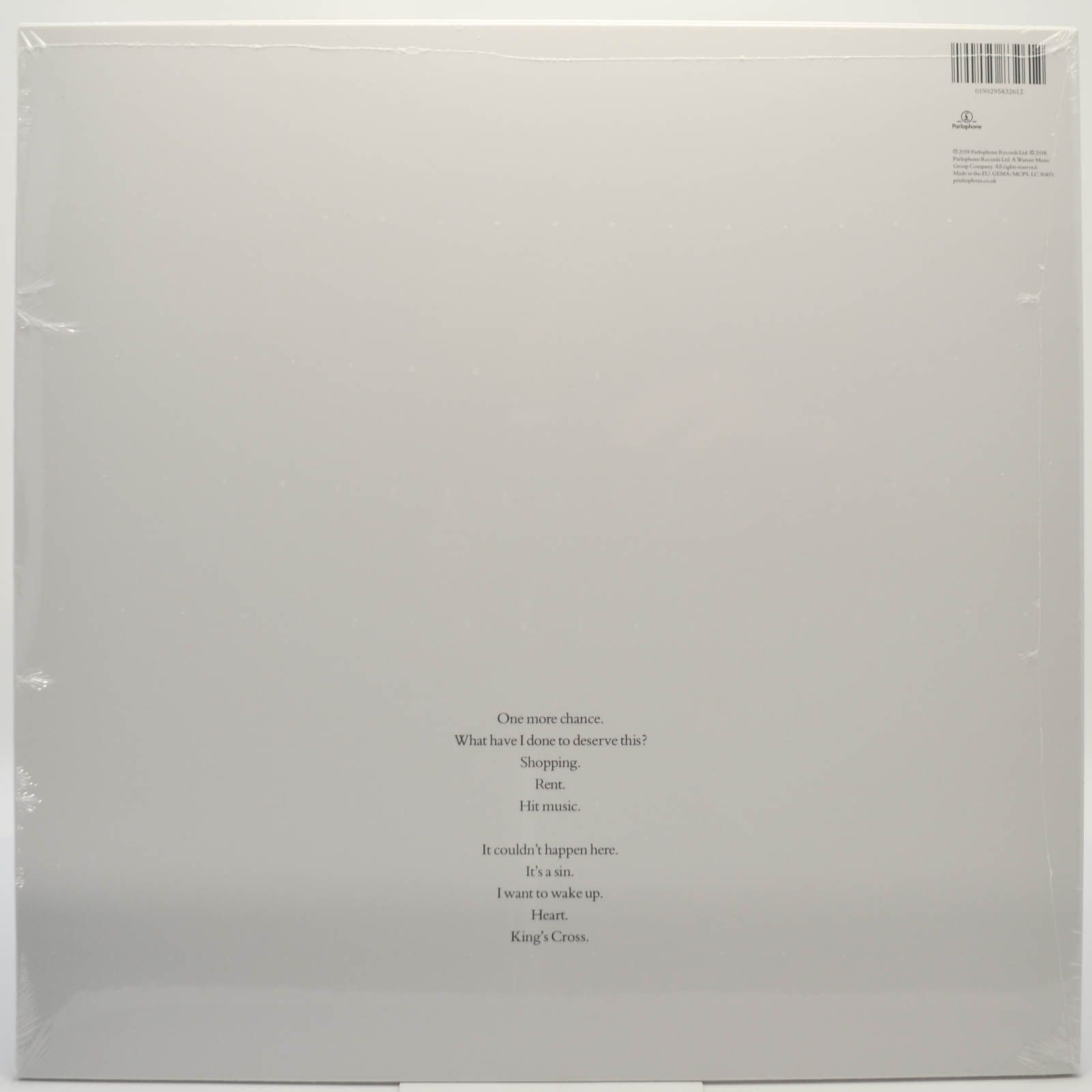 Pet Shop Boys — Actually, 1987