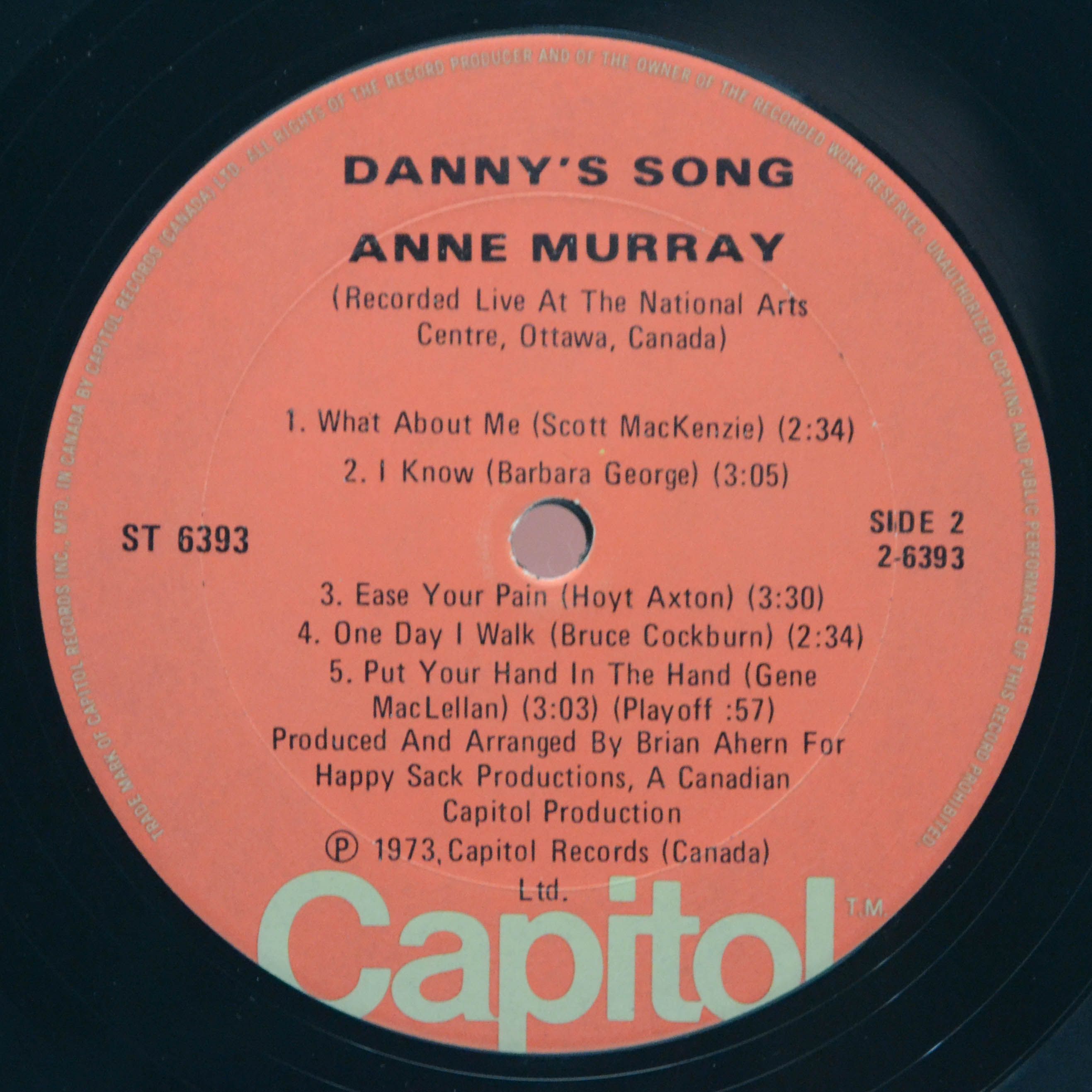 Anne Murray — Danny's Song, 1973