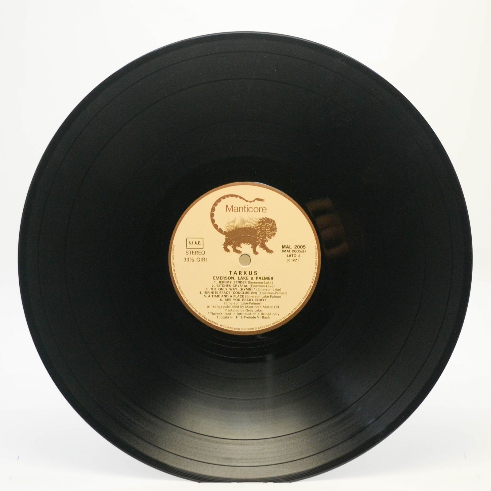 Emerson, Lake & Palmer — Tarkus, 1971