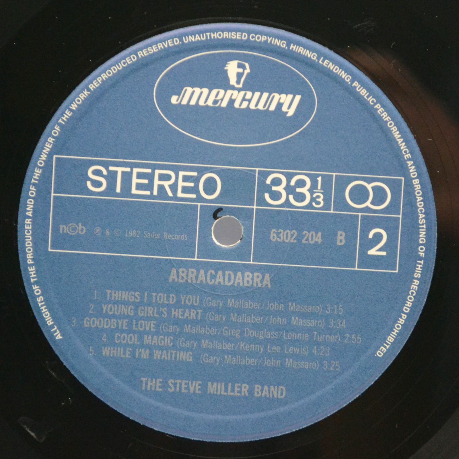 Steve Miller Band — Abracadabra, 1982