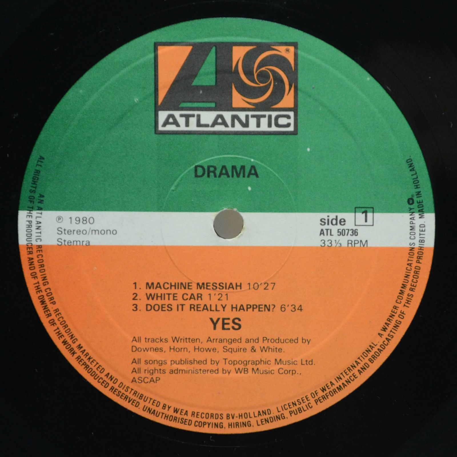 Yes — Drama, 1980