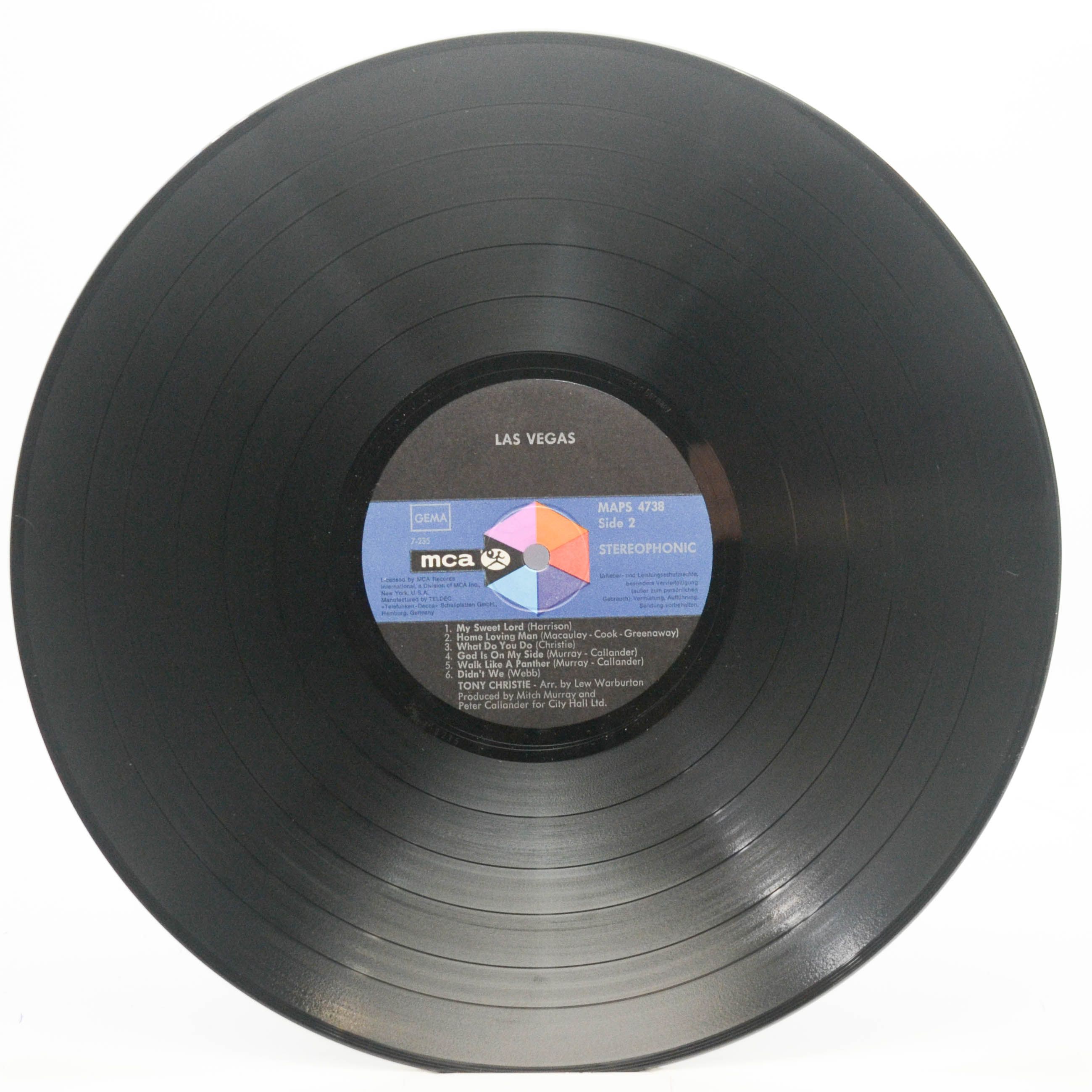 Tony Christie — Las Vegas, 1971