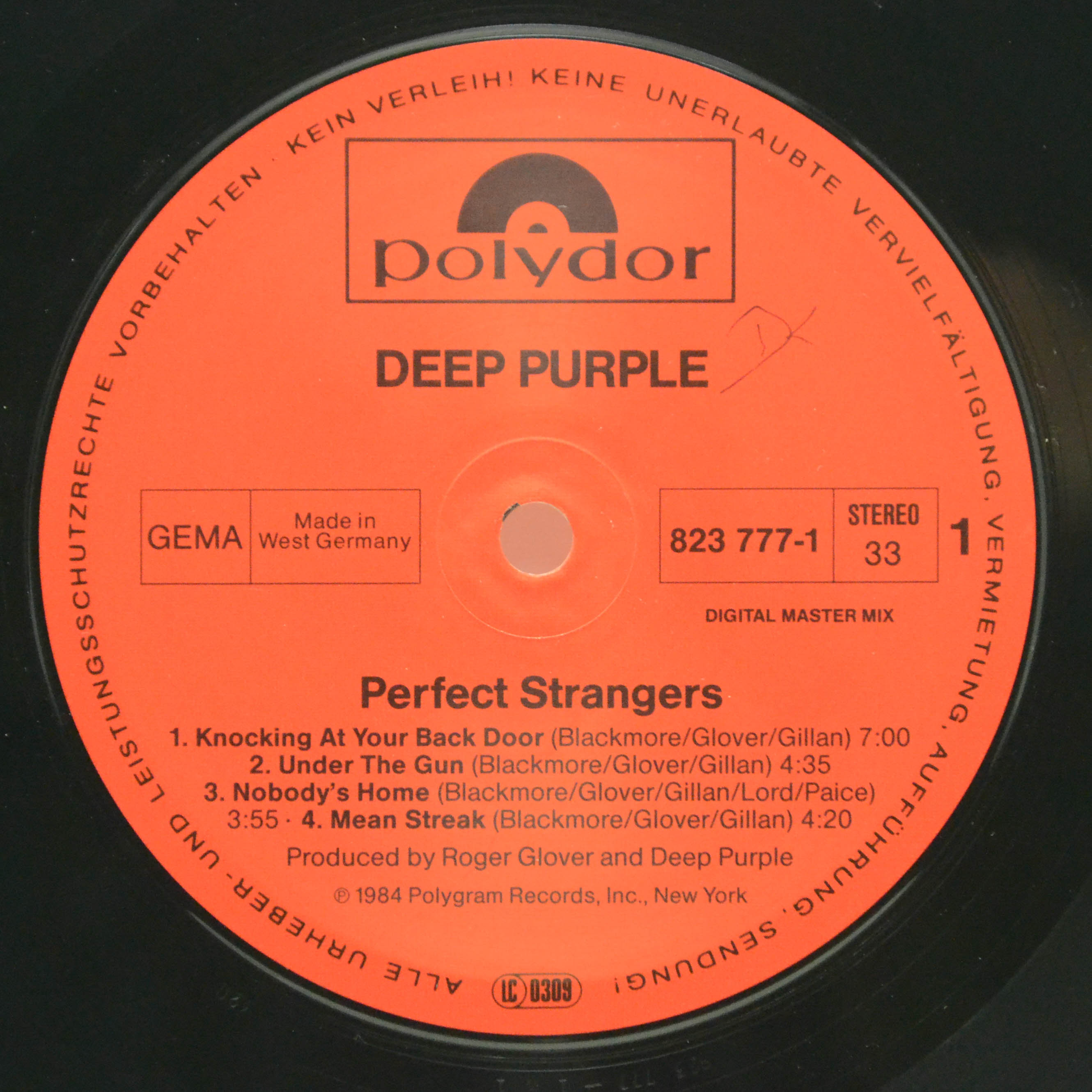 Deep Purple — Perfect Strangers, 1984