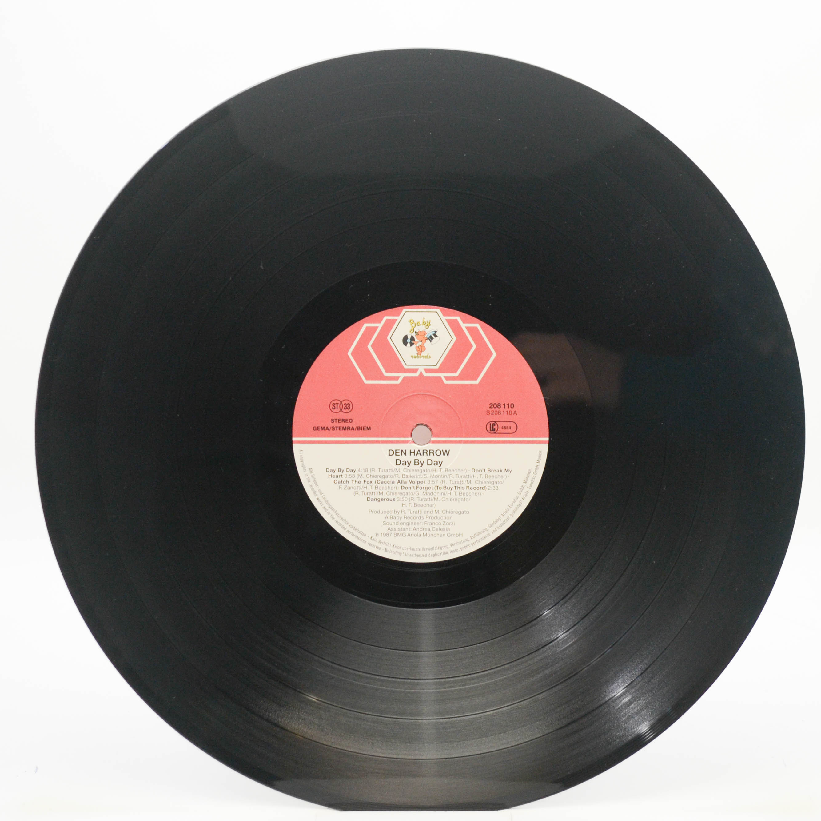 Den Harrow — Day By Day, 1987