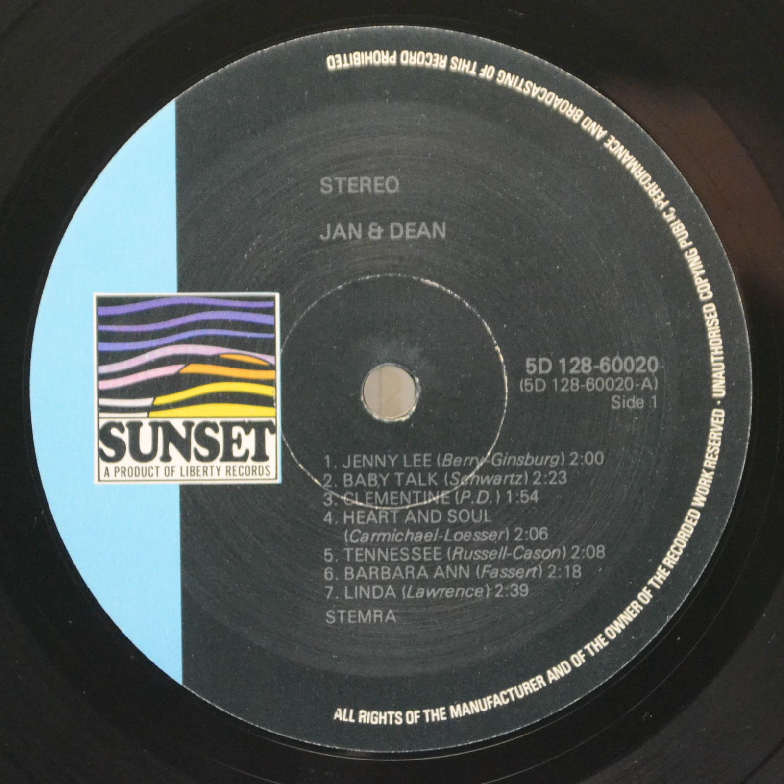 Jan & Dean — Jan & Dean (2LP), 19??