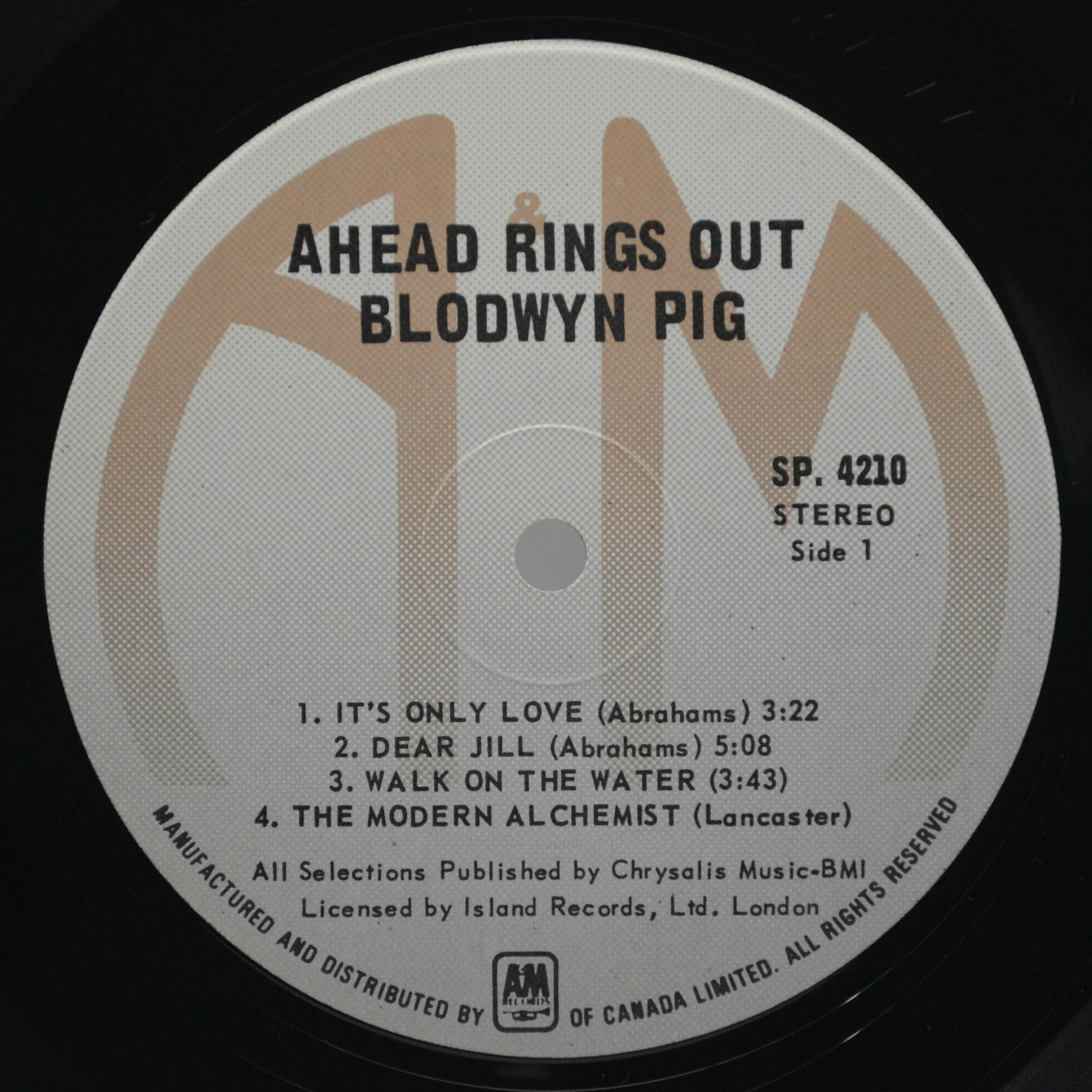 Blodwyn Pig — Ahead Rings Out, 1969