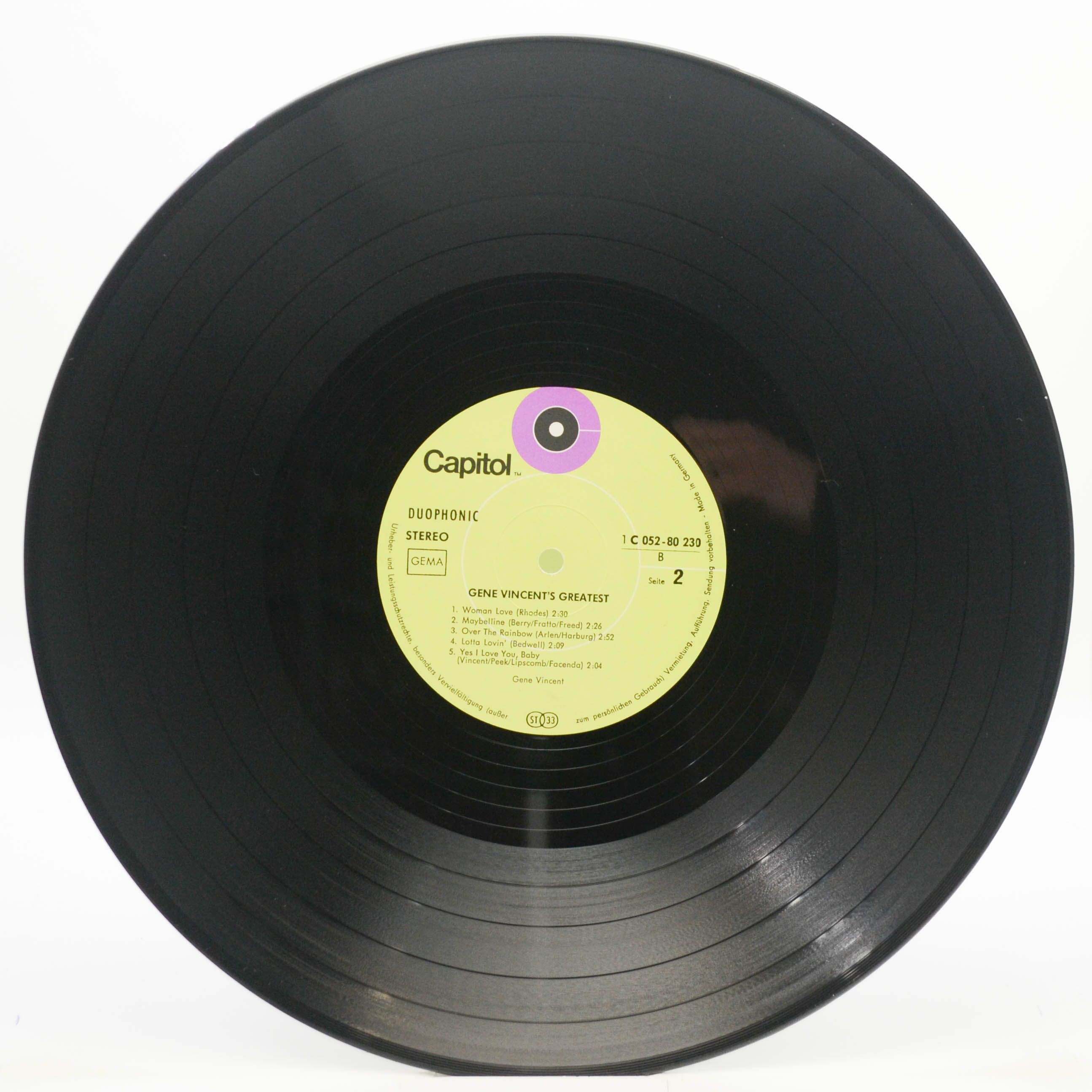 Gene Vincent — Gene Vincent's Greatest!, 1969