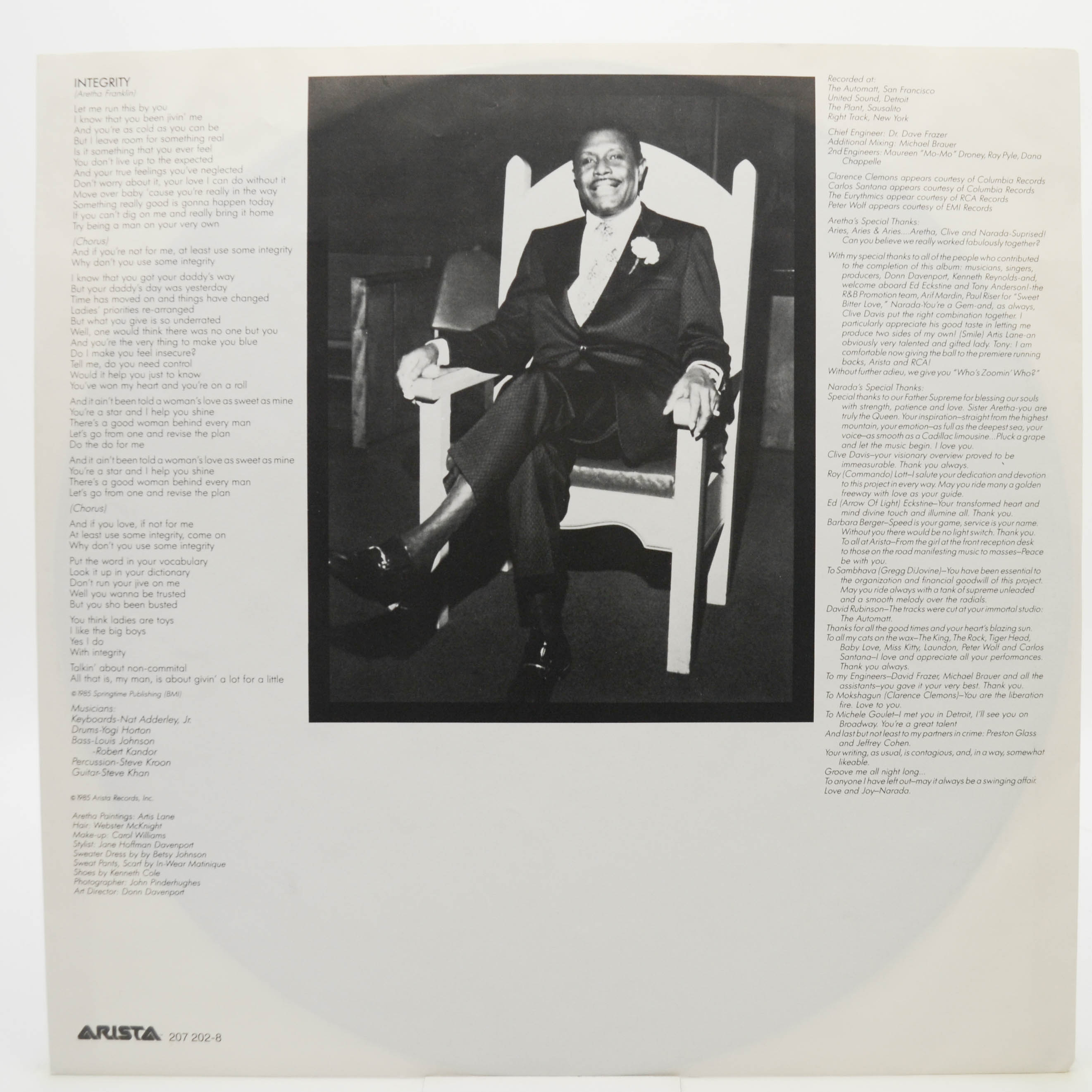 Aretha Franklin — Who's Zoomin' Who?, 1985