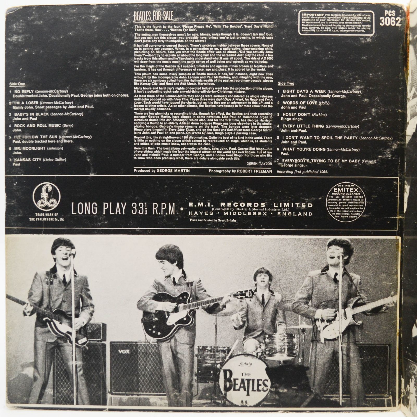 Beatles — Beatles For Sale (UK), 1964