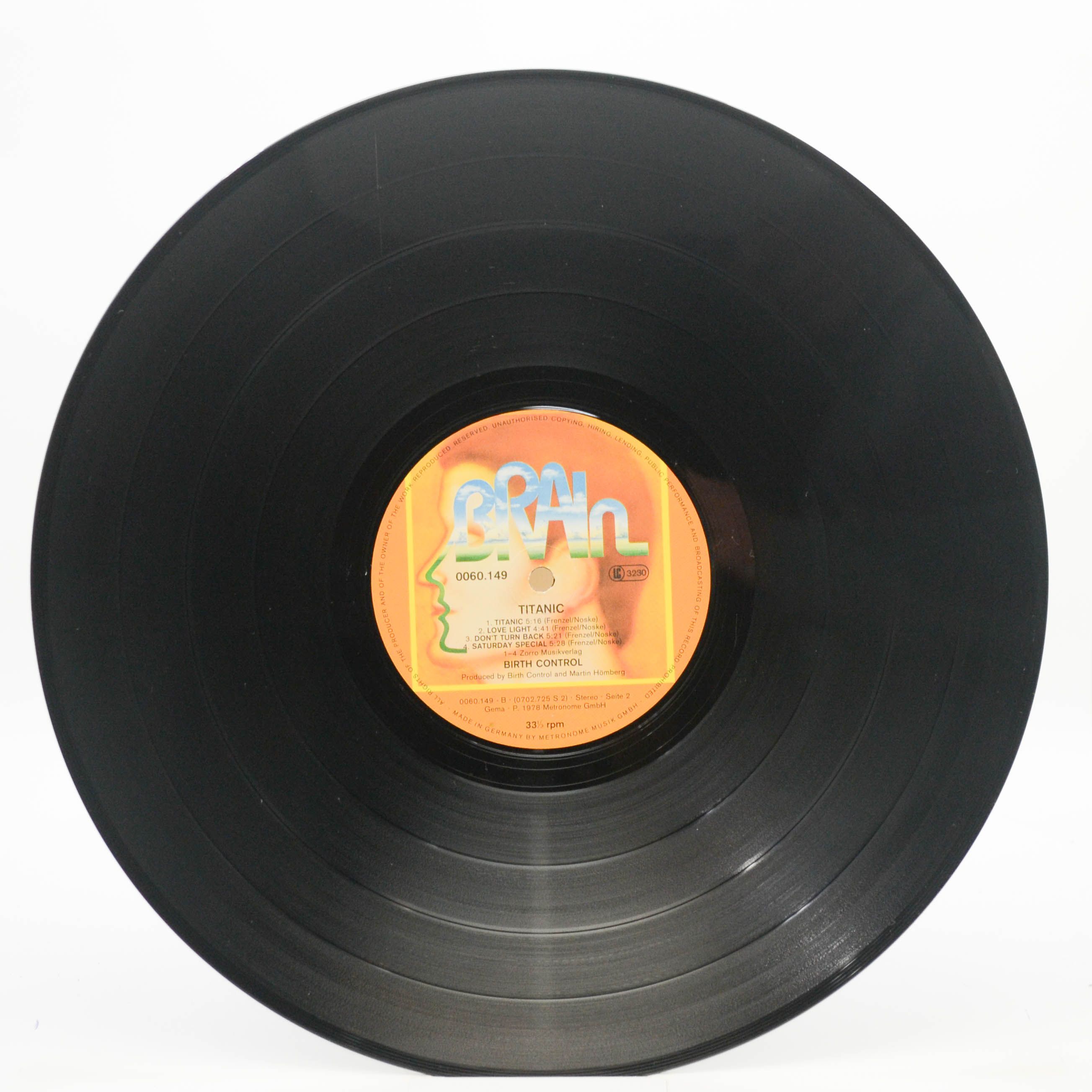 Birth Control — Titanic, 1978