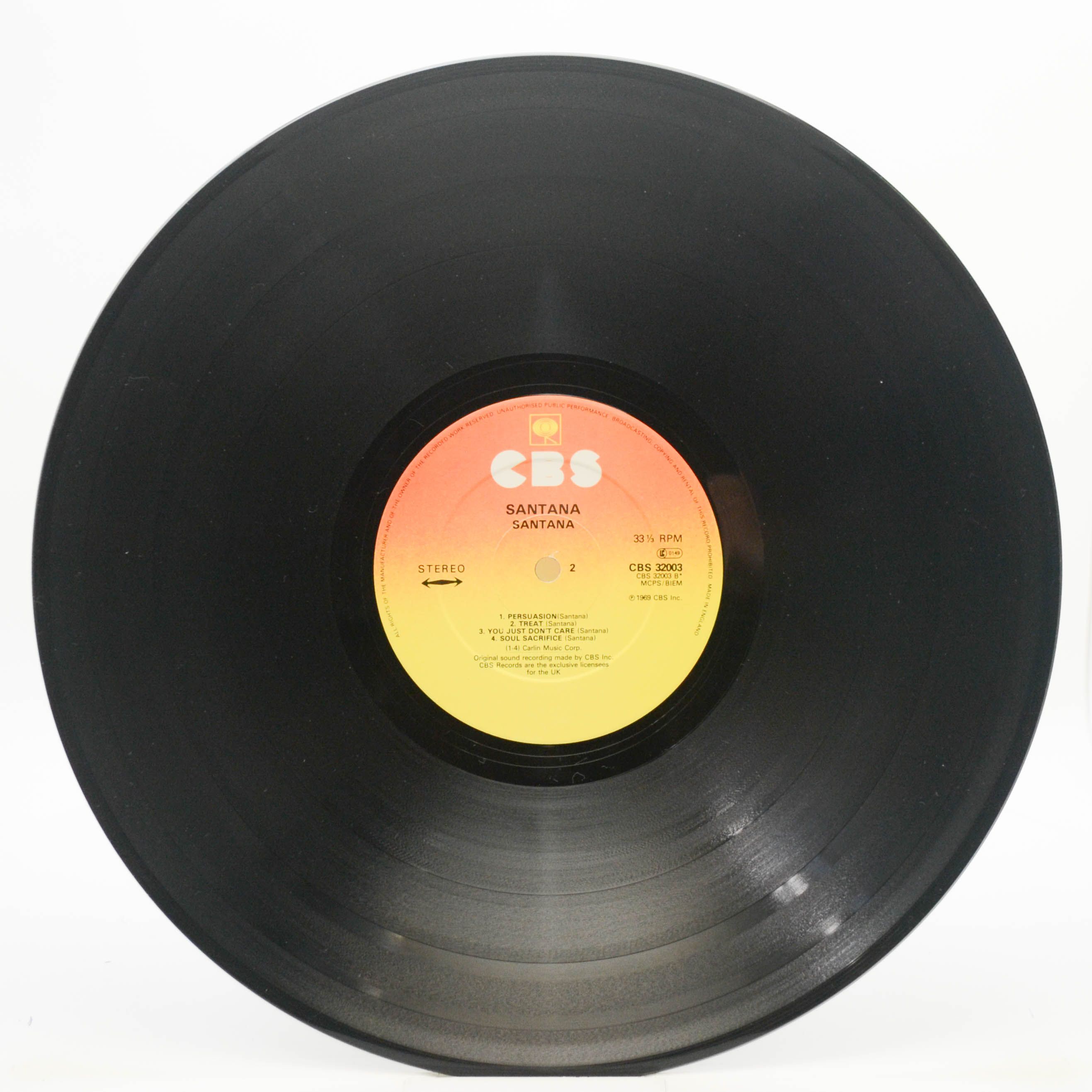 Santana — Santana (UK), 1969