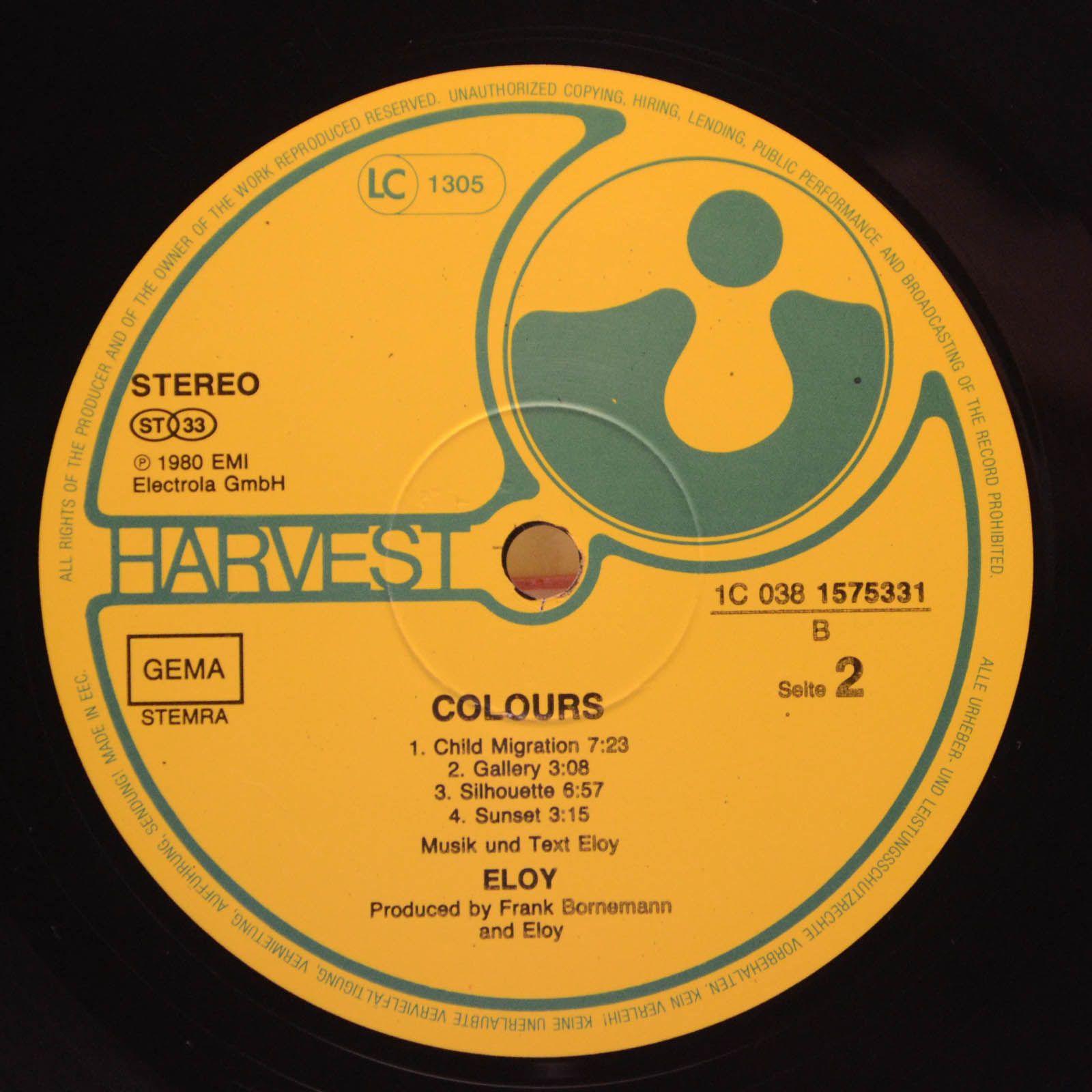 Eloy — Colours, 1980