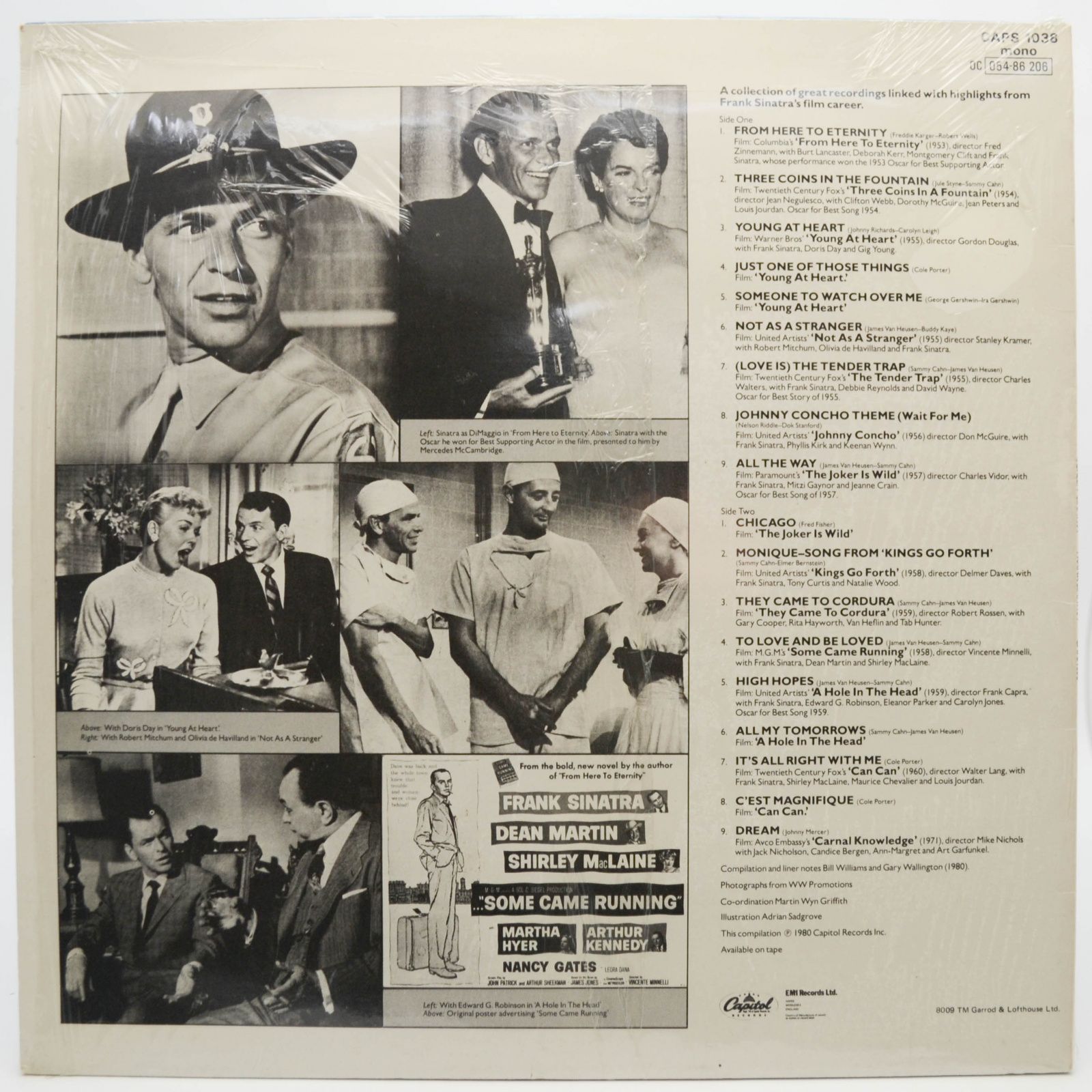 Frank Sinatra — Screen Sinatra (UK), 1980