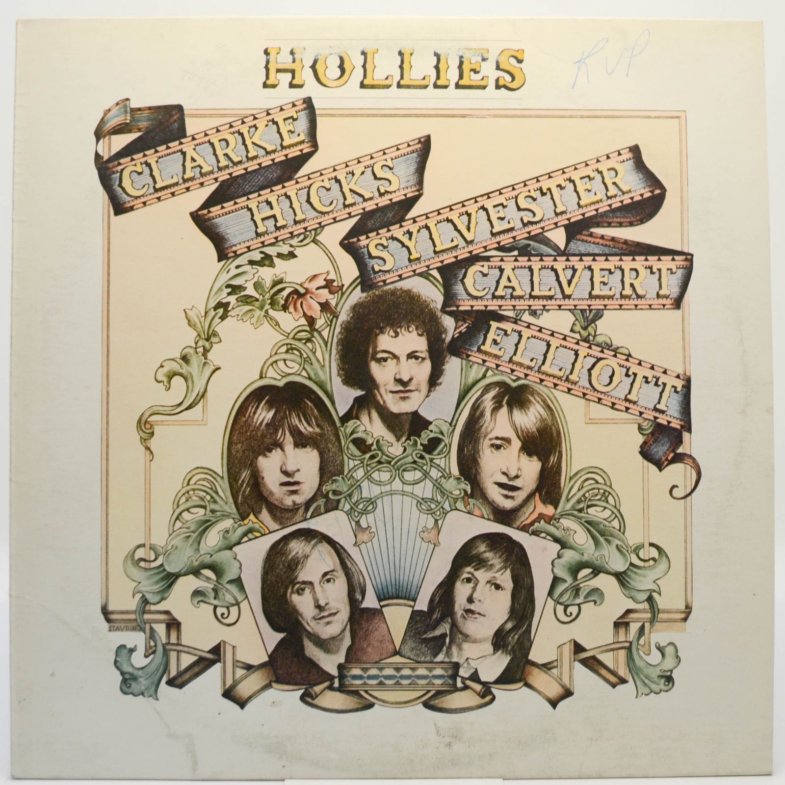 Hollies — Clarke, Hicks, Sylvester, Calvert, Elliott, 1977