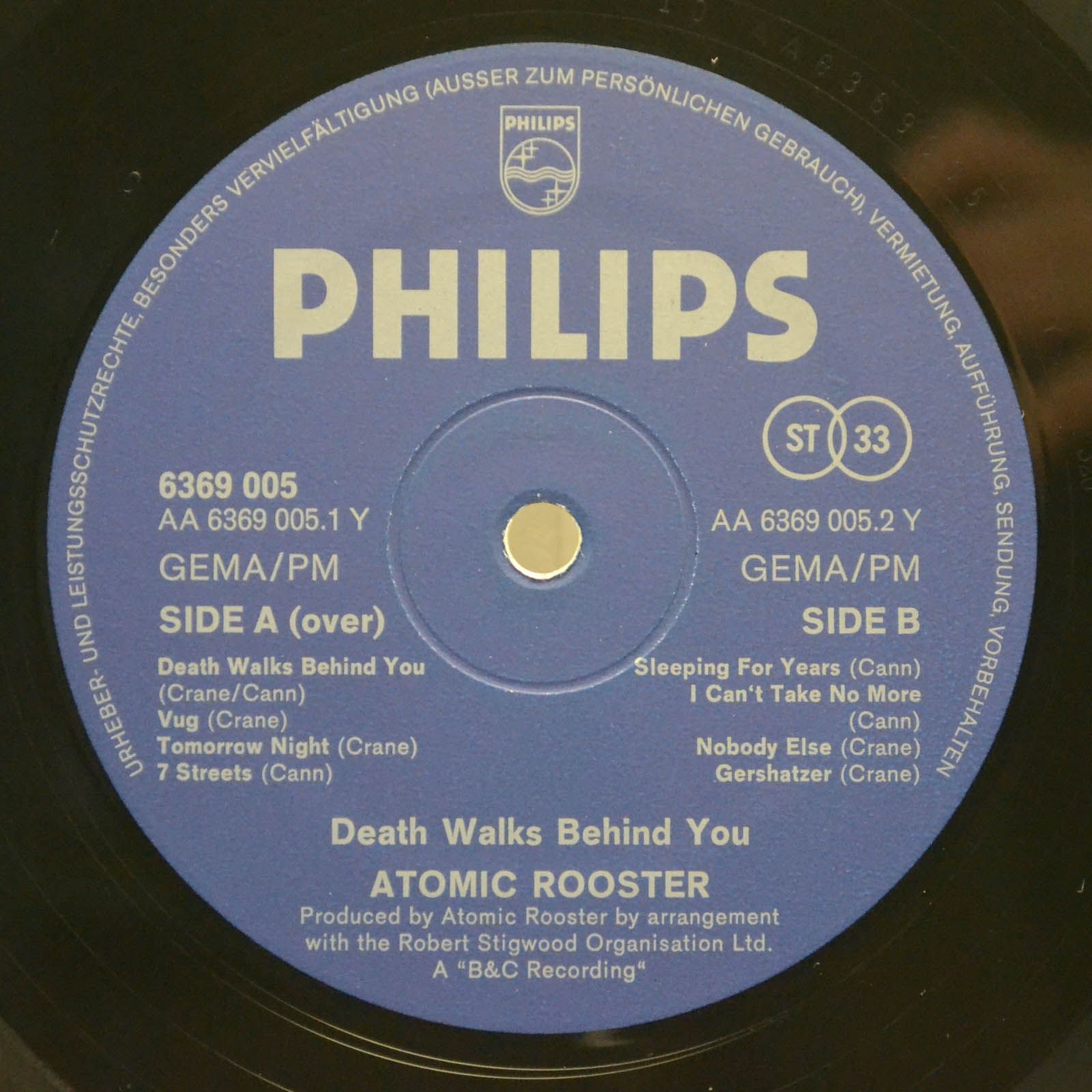 Atomic Rooster — Death Walks Behind You, 1970