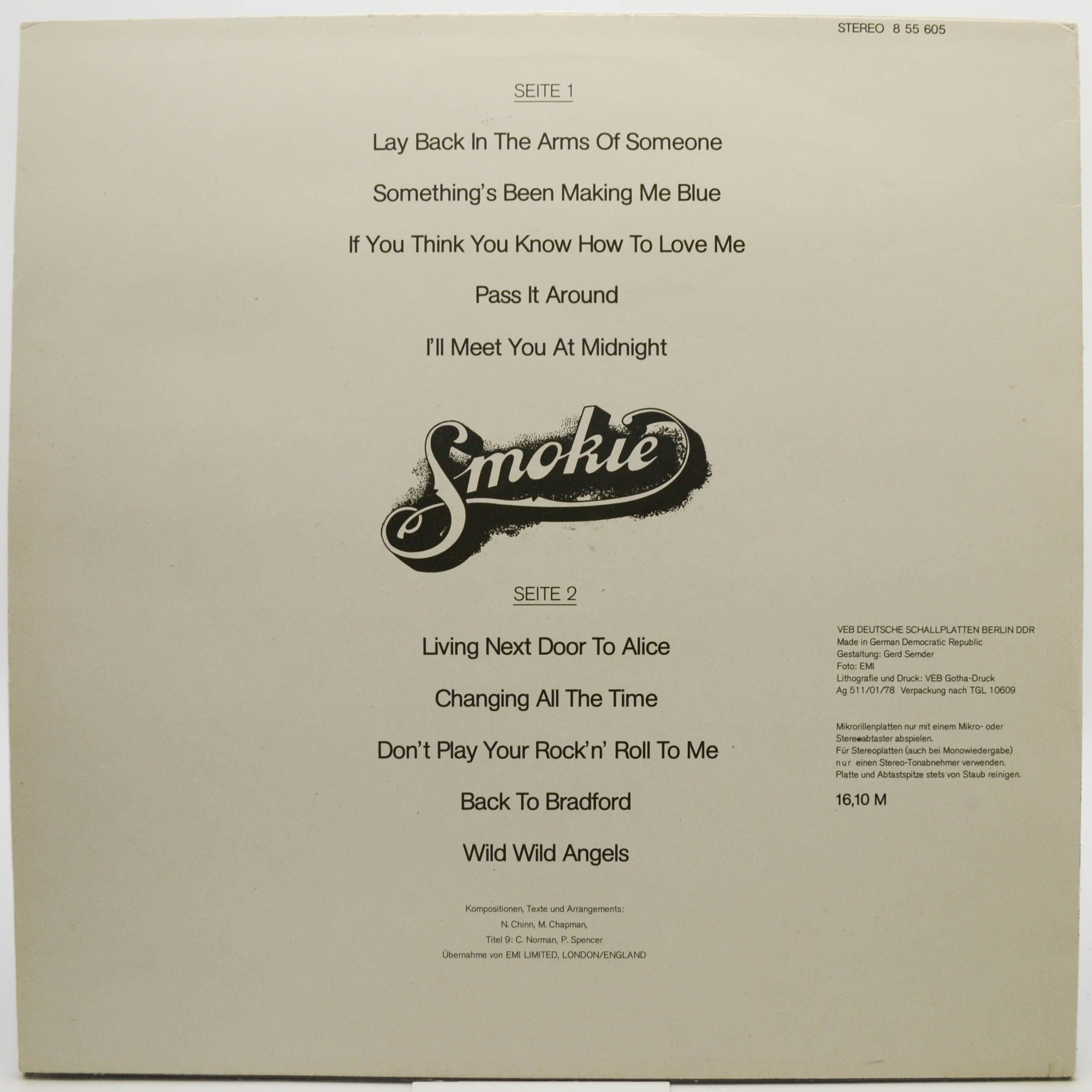 Smokie — Smokie, 1978
