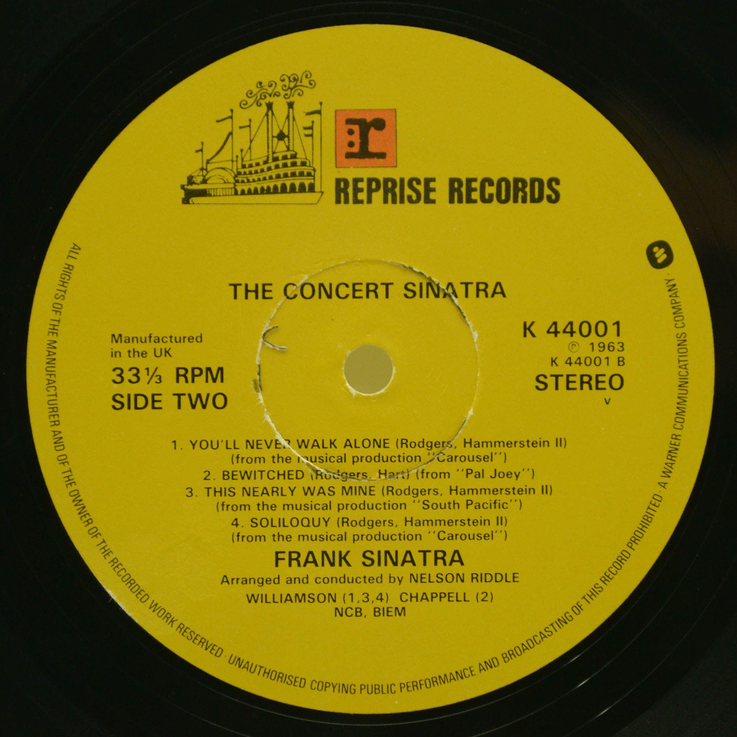 Frank Sinatra — The Concert Sinatra (UK), 1963
