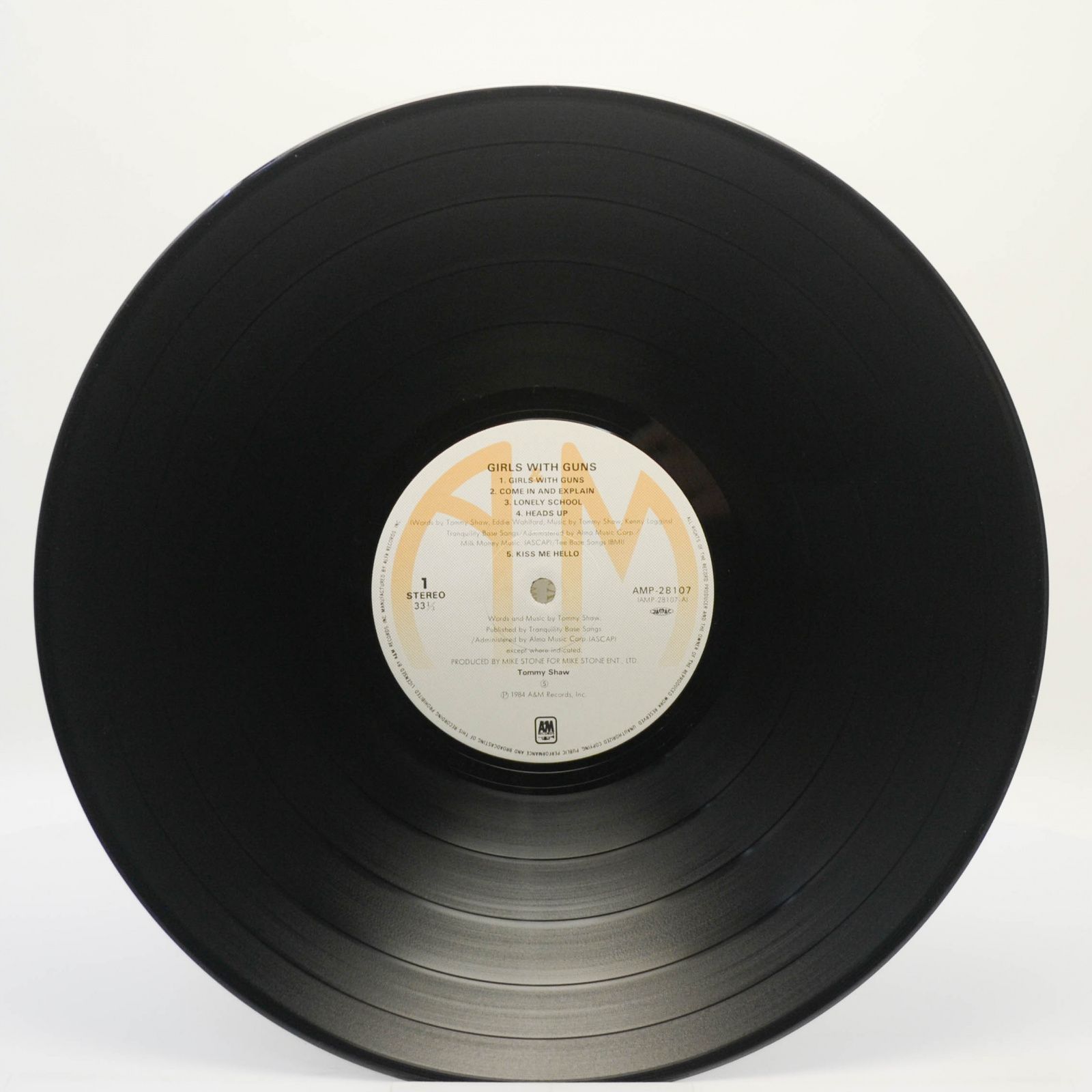 Tommy Shaw — Girls With Guns, 1984