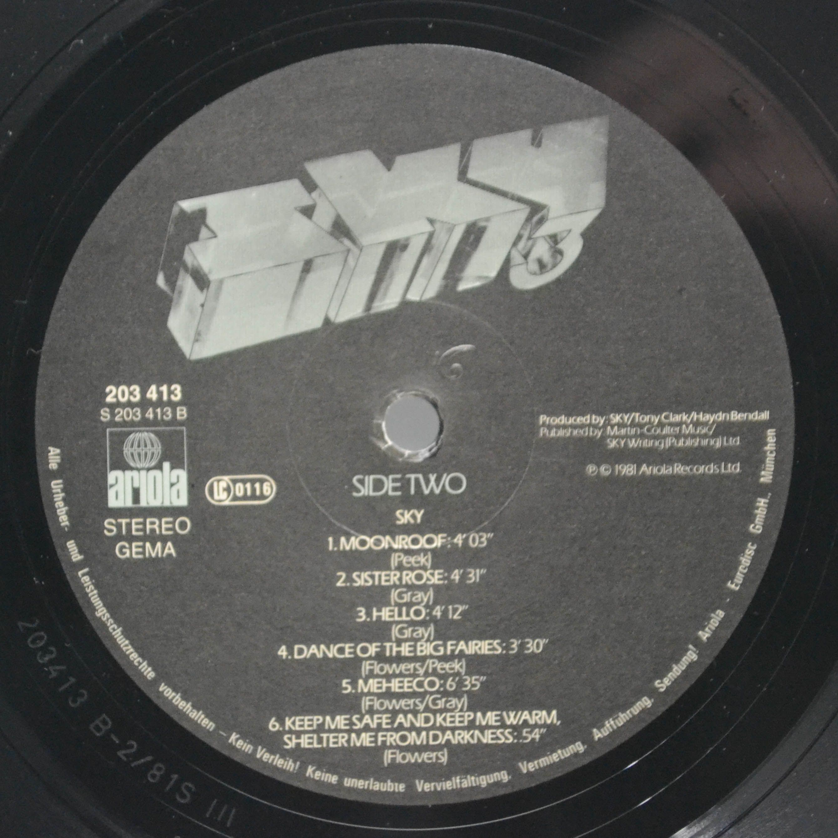Sky — Sky 3, 1981