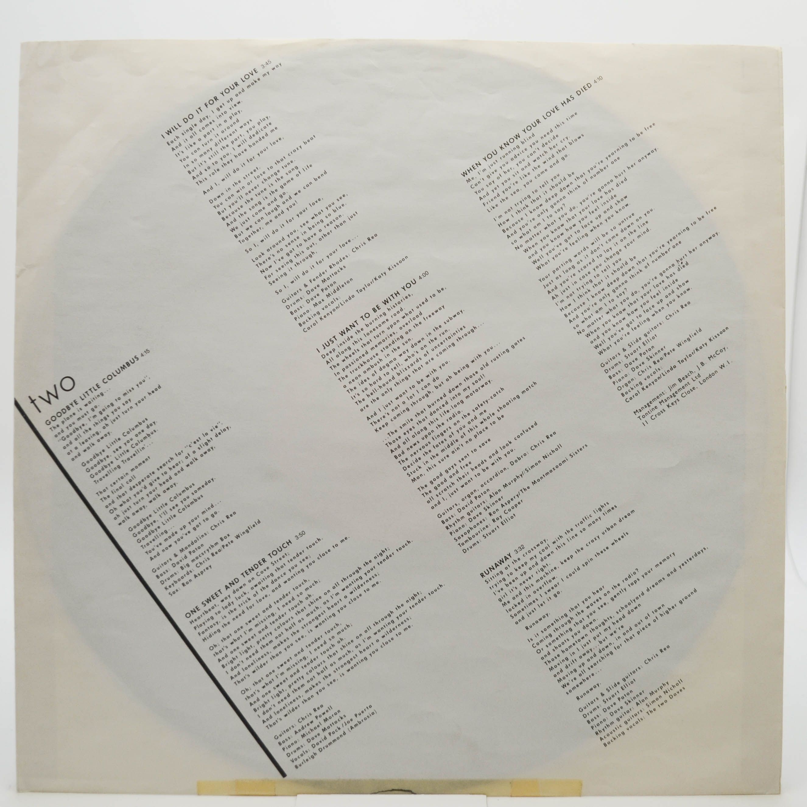 Chris Rea — Chris Rea, 1981