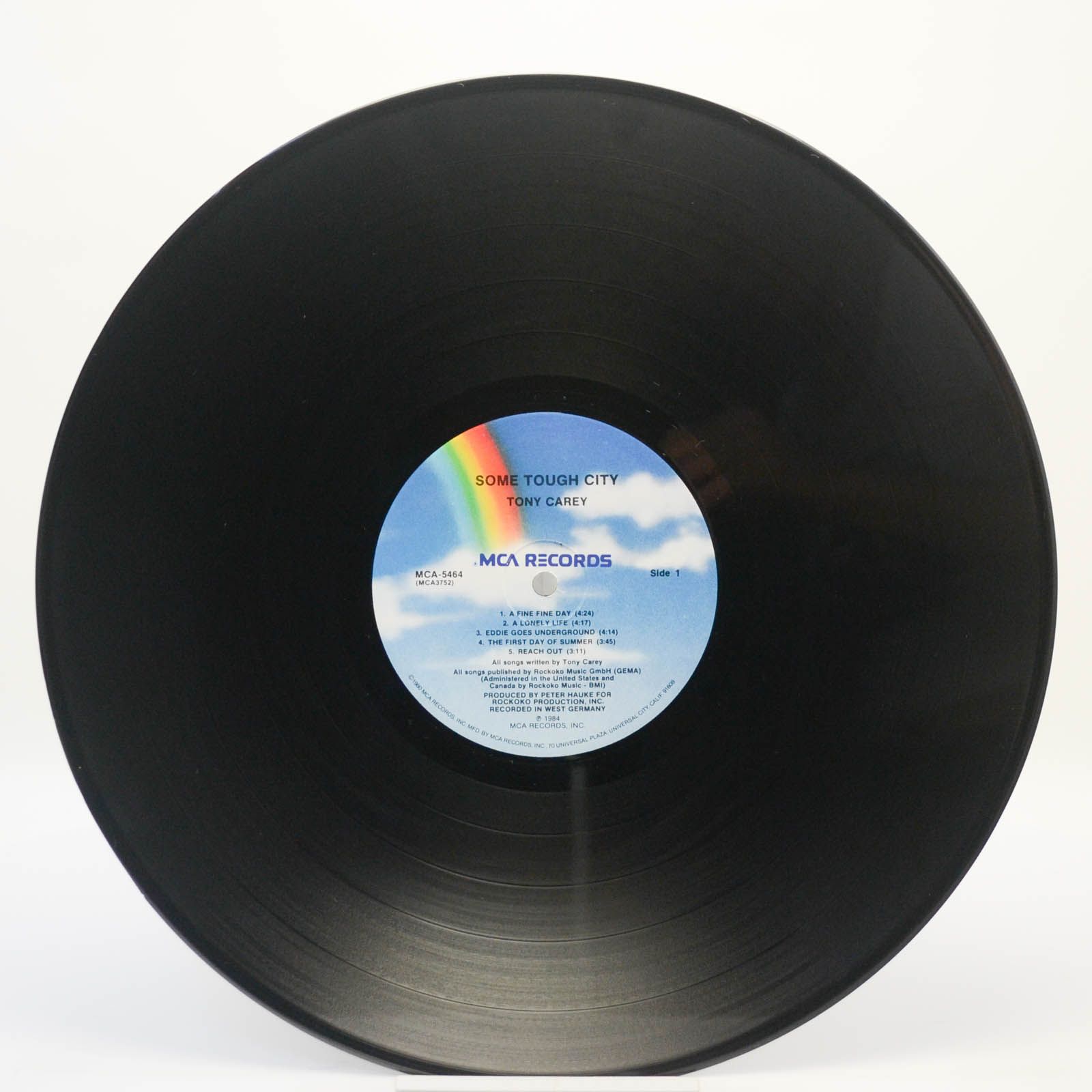 Tony Carey — Some Tough City (USA), 1984