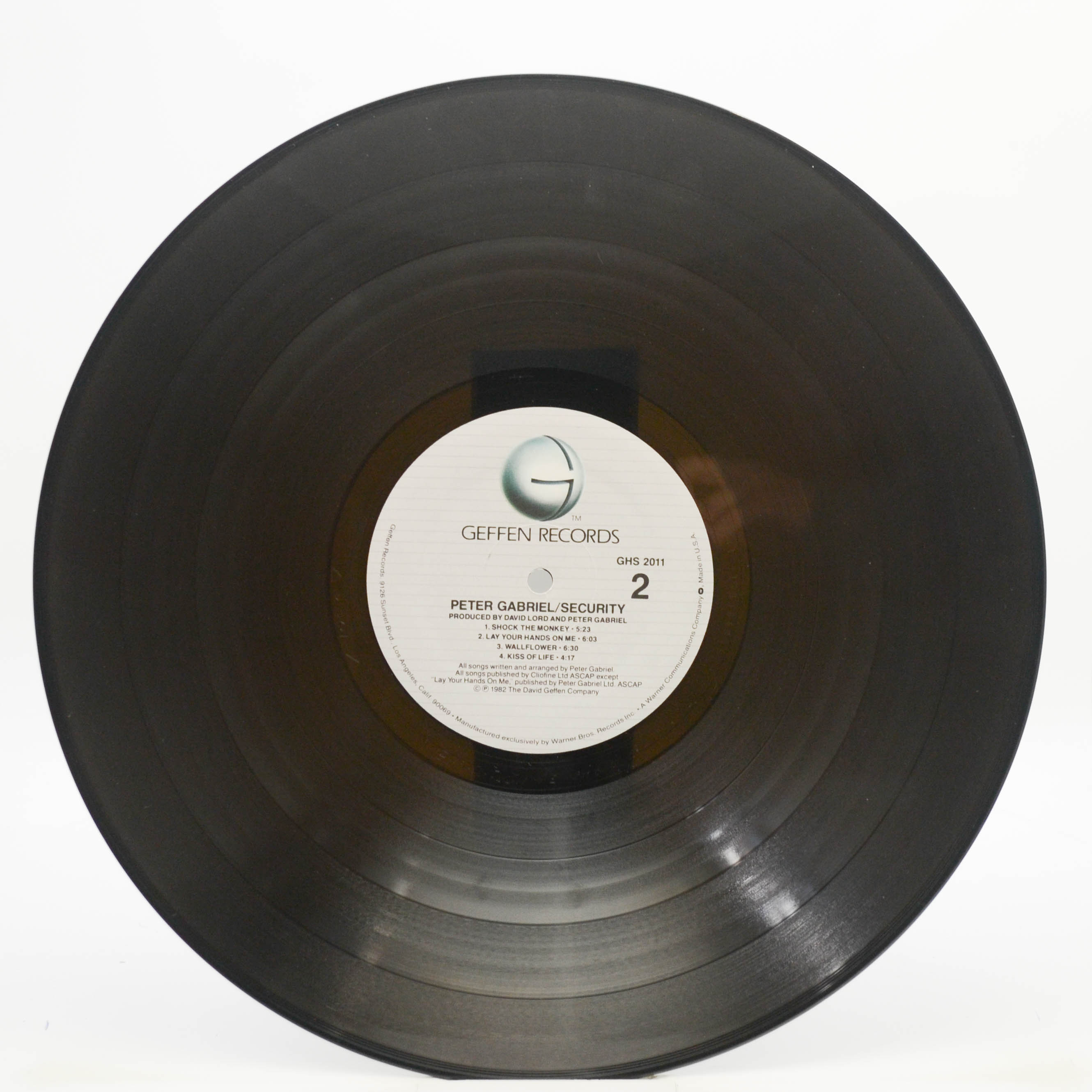 Peter Gabriel — Security (USA), 1982