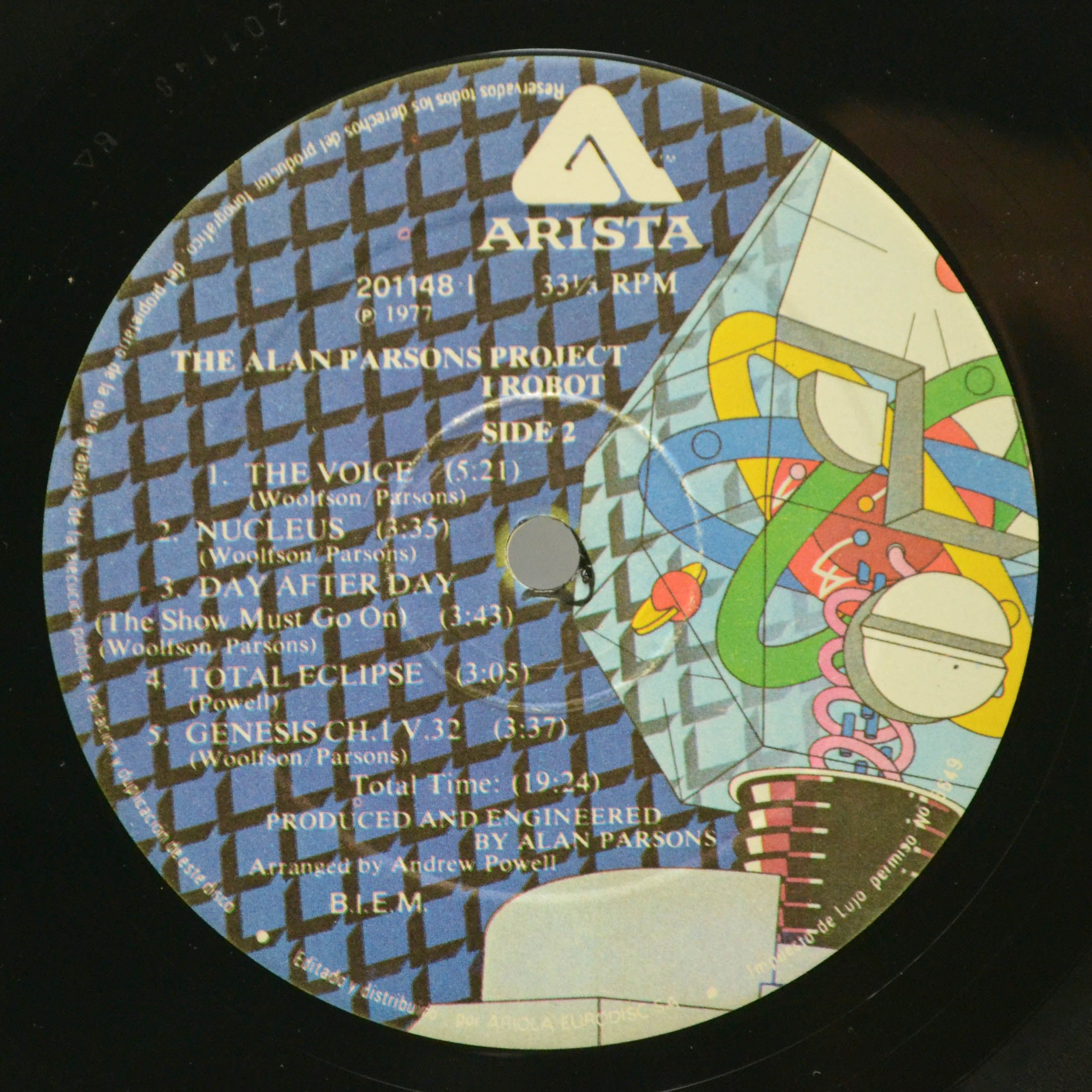 The Alan Parsons Project — I Robot, 1981