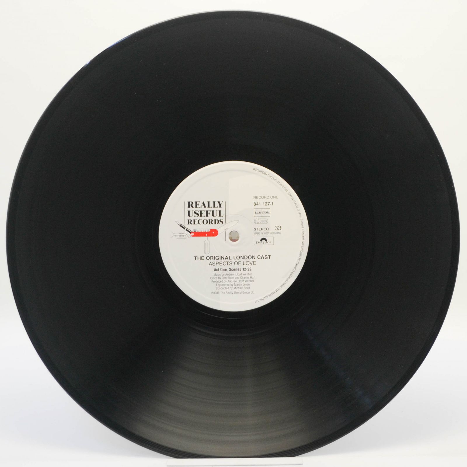 Andrew Lloyd Webber — Aspects Of Love (2LP), 1989