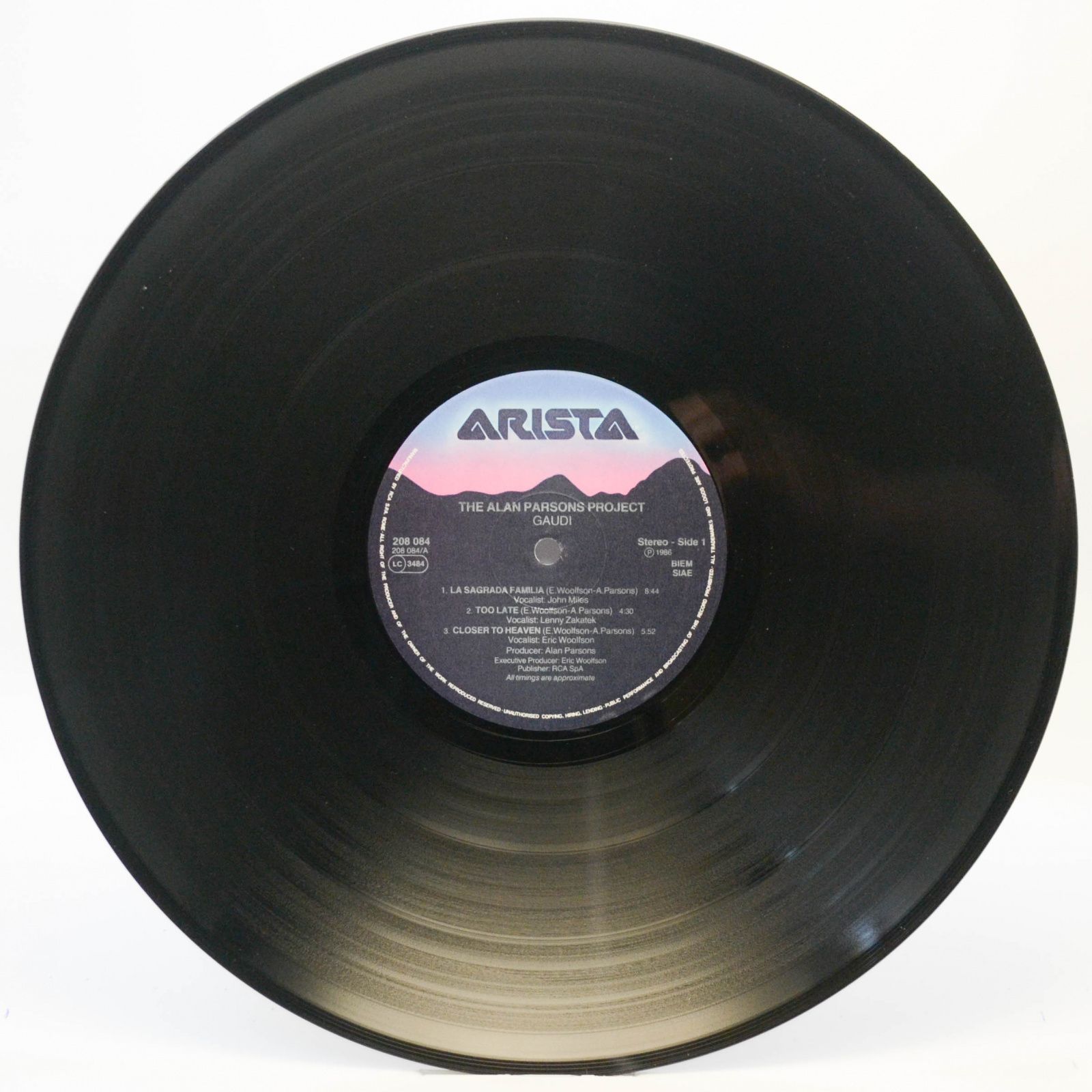 The Alan Parsons Project — Gaudi, 1987