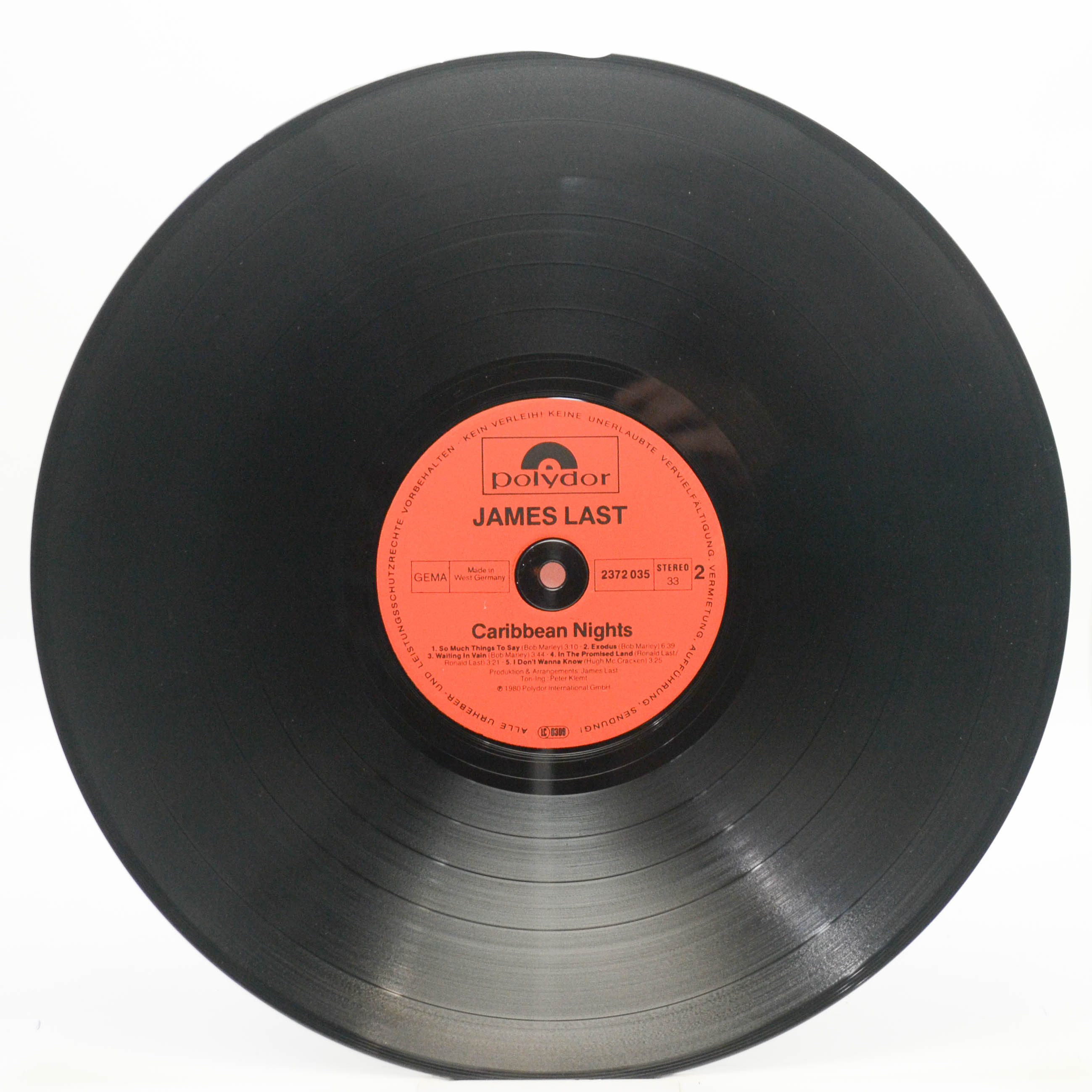 James Last — Caribbean Nights, 1980