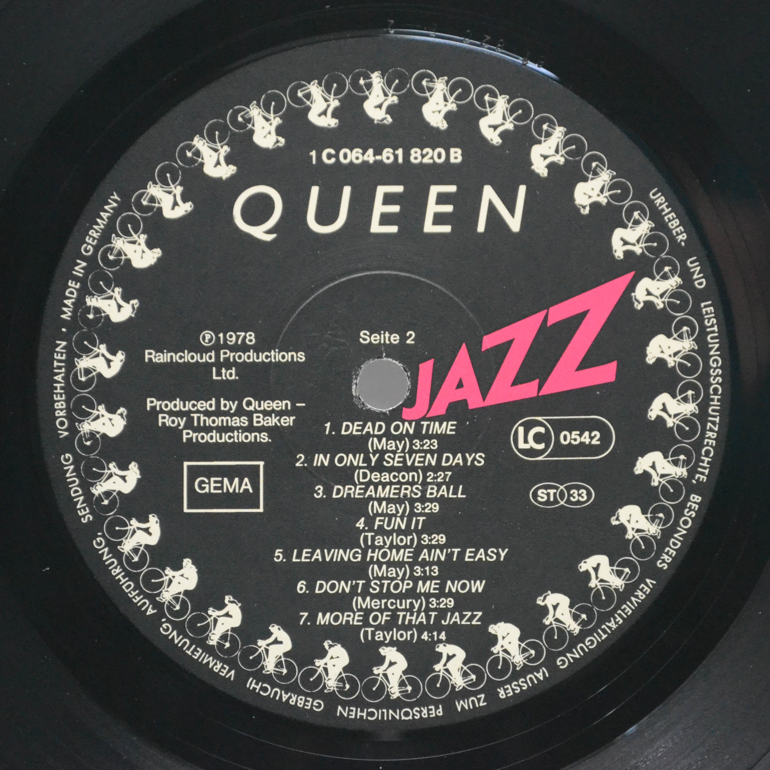 Queen — Jazz (poster), 1978