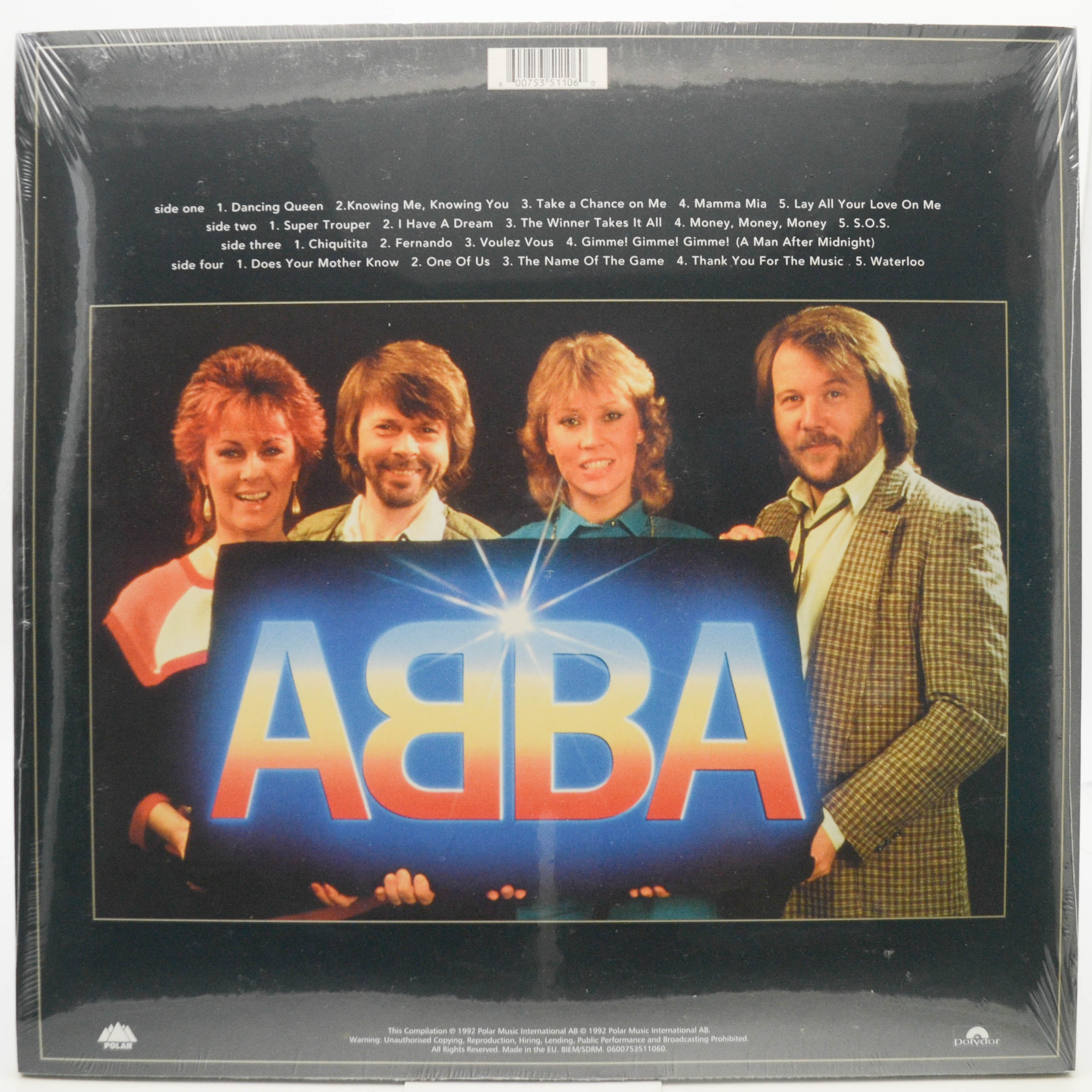 ABBA — Gold (Greatest Hits) (2LP), 1992