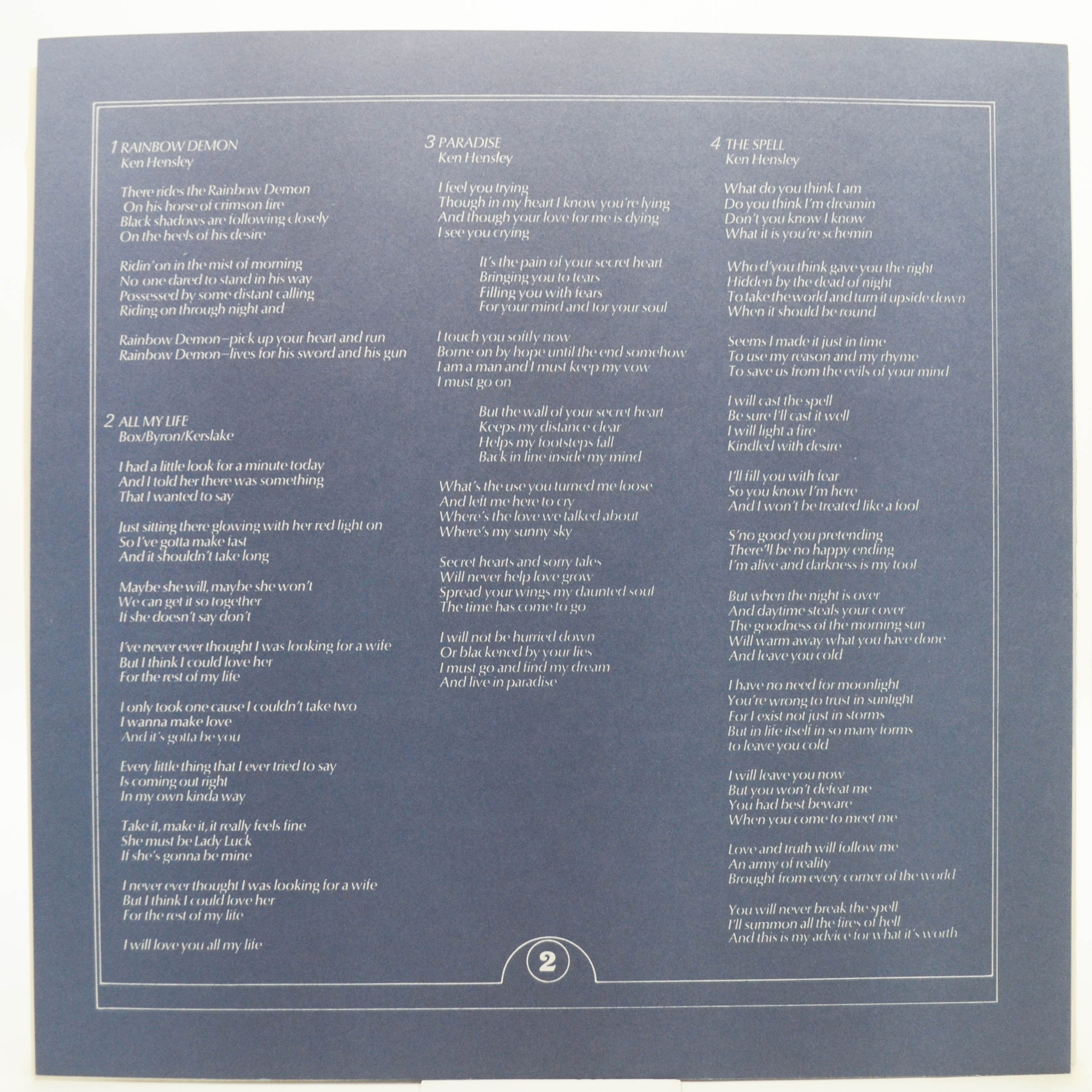 Uriah Heep — Demons And Wizards, 1972