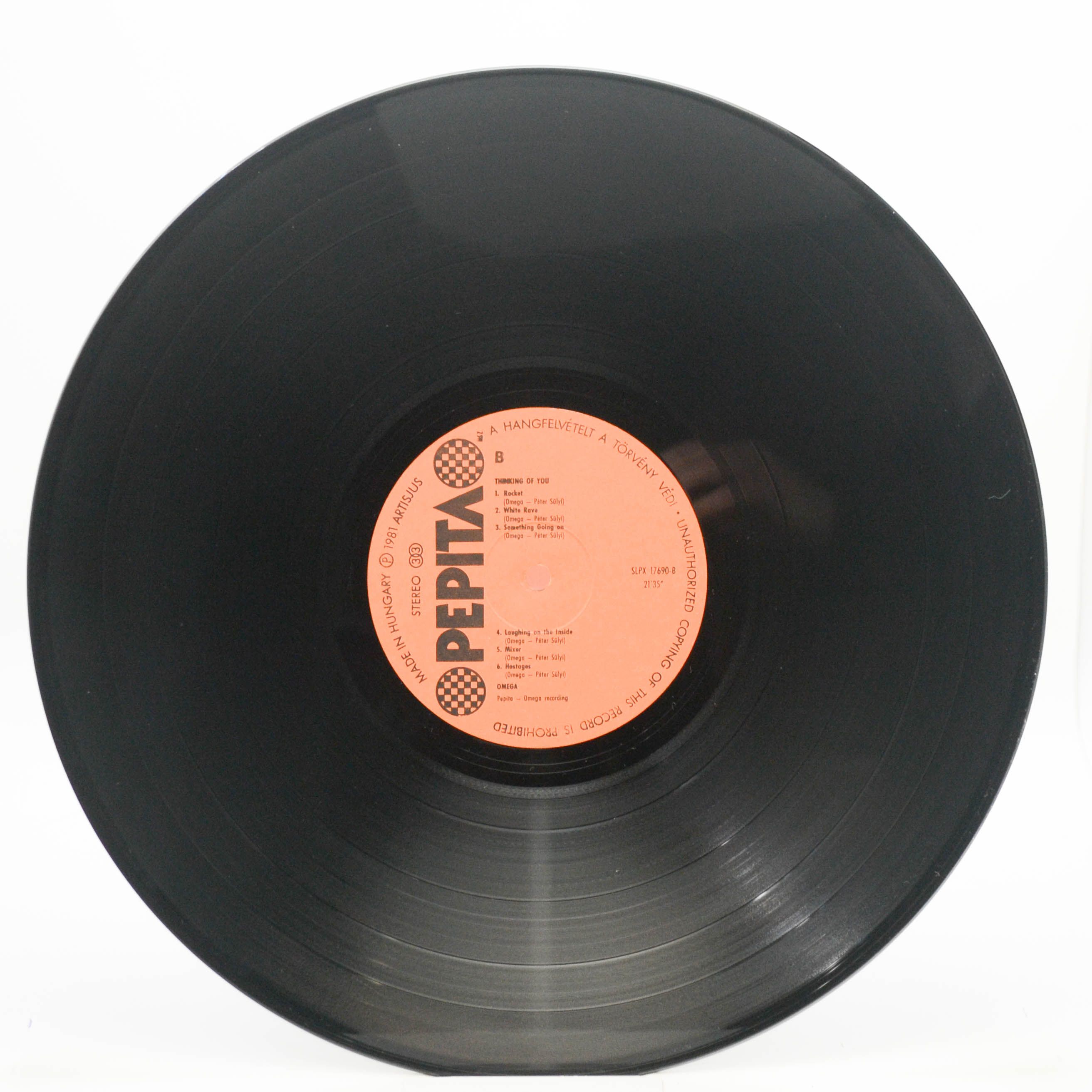 Omega — Az Arc, 1981