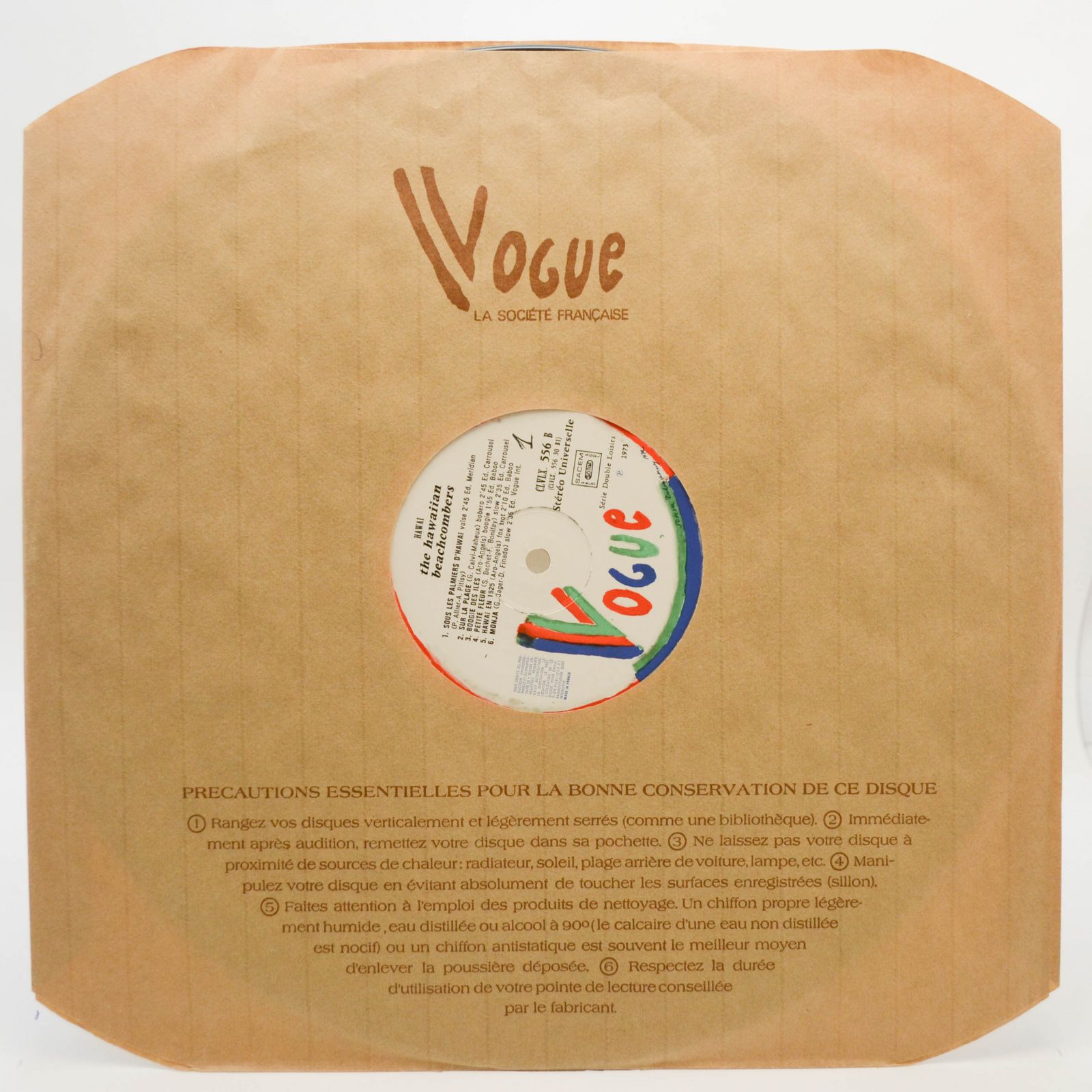 Hawaiian Beachcombers — Hawaïï... Hawaïï... (2LP), 1976