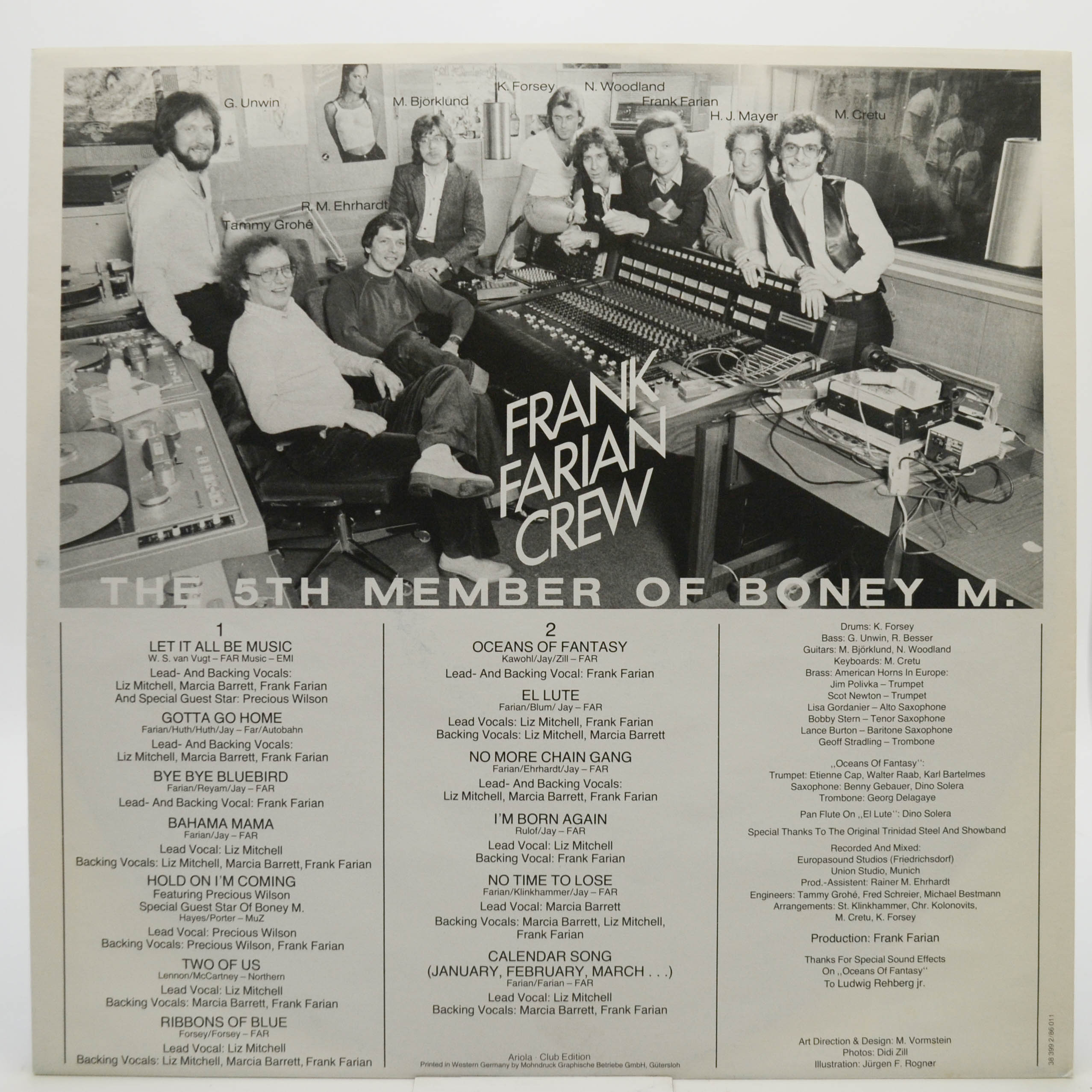 Boney M. — Oceans Of Fantasy, 1979