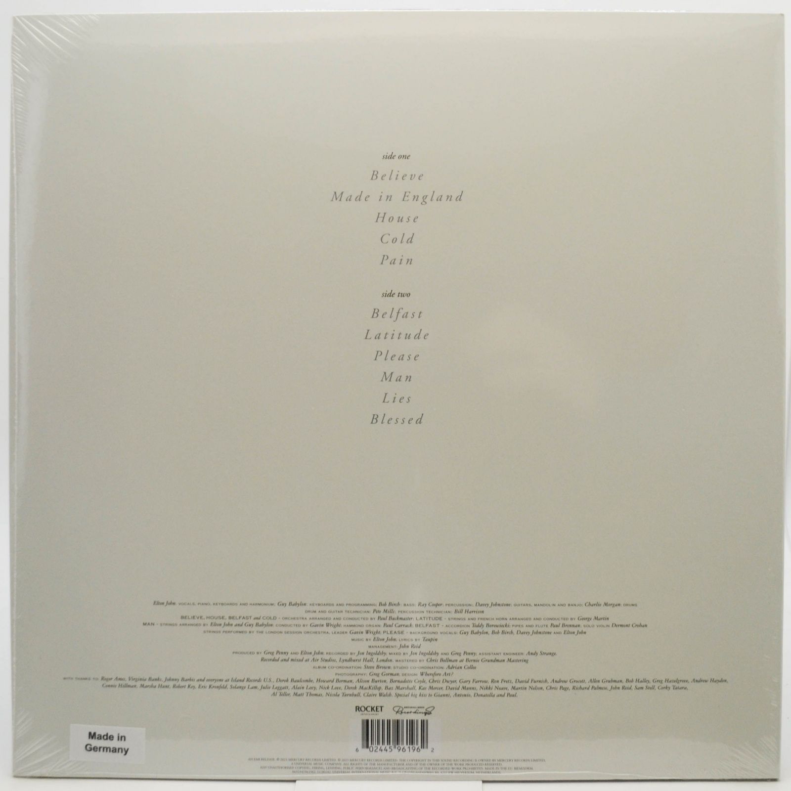 Elton John — Made In England, 1995