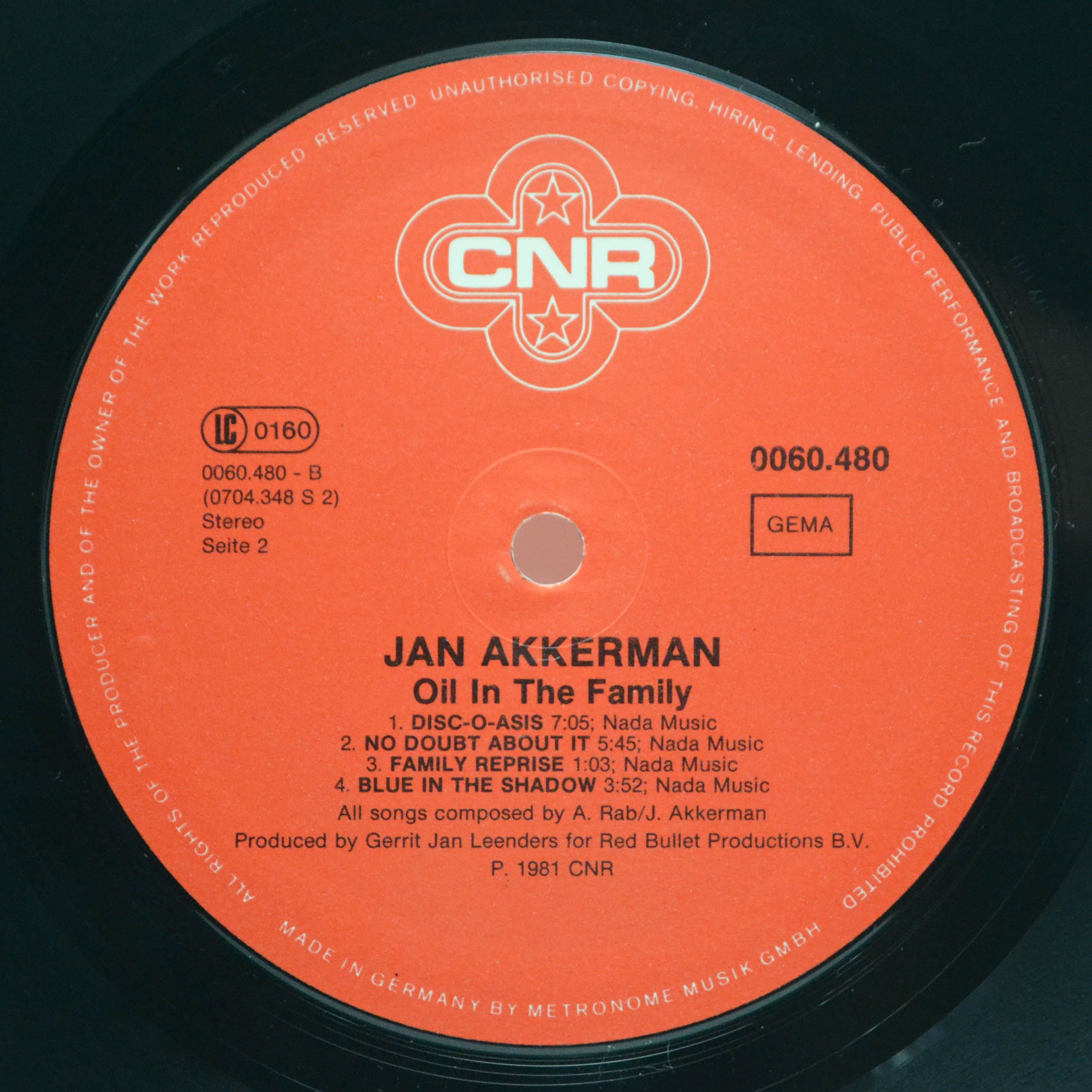 Jan Akkerman — Oil In The Family, 1981