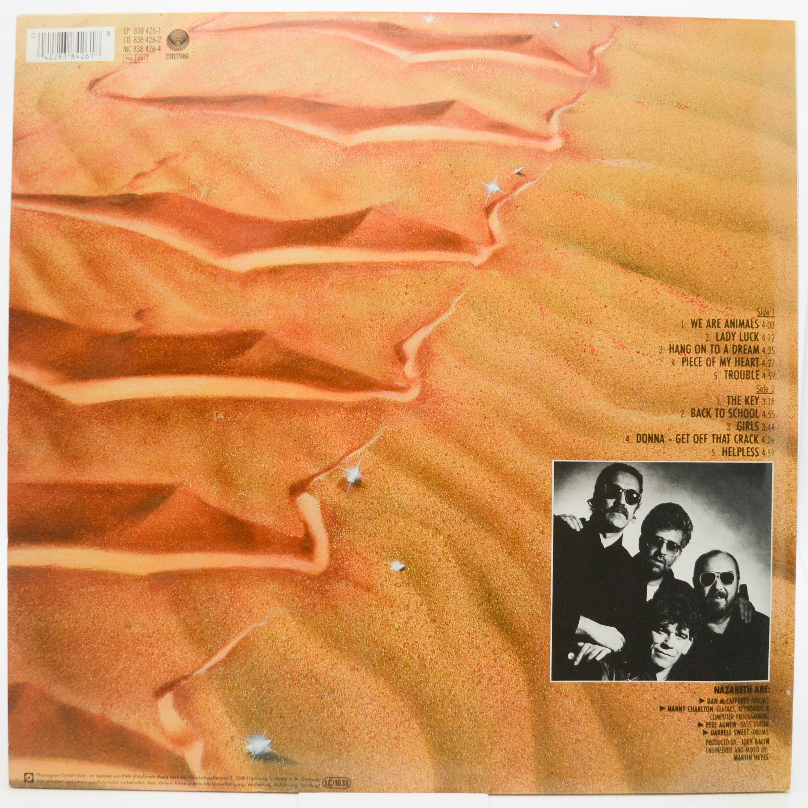 Nazareth — Snakes 'N' Ladders, 1989