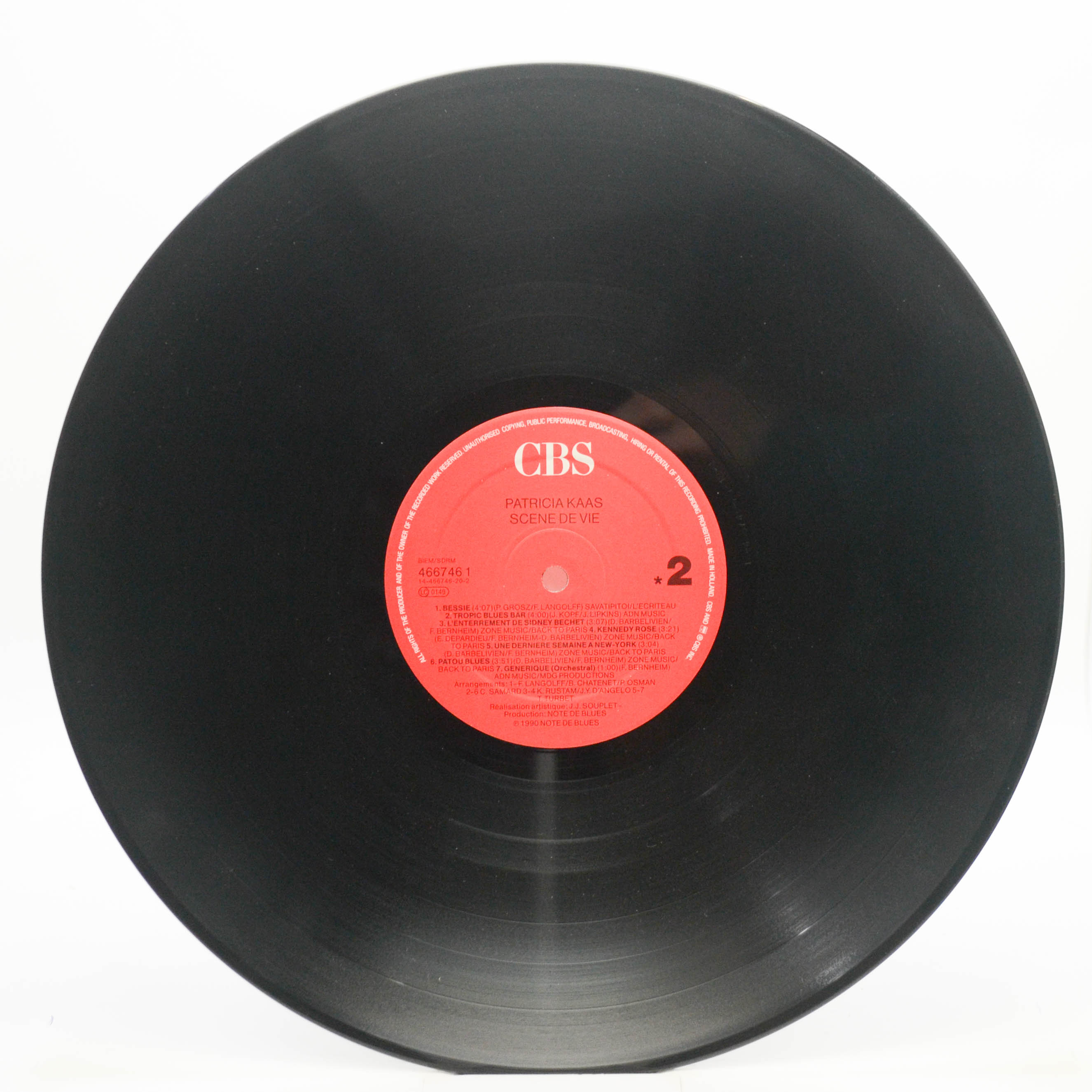 Patricia Kaas — Scène De Vie, 1990