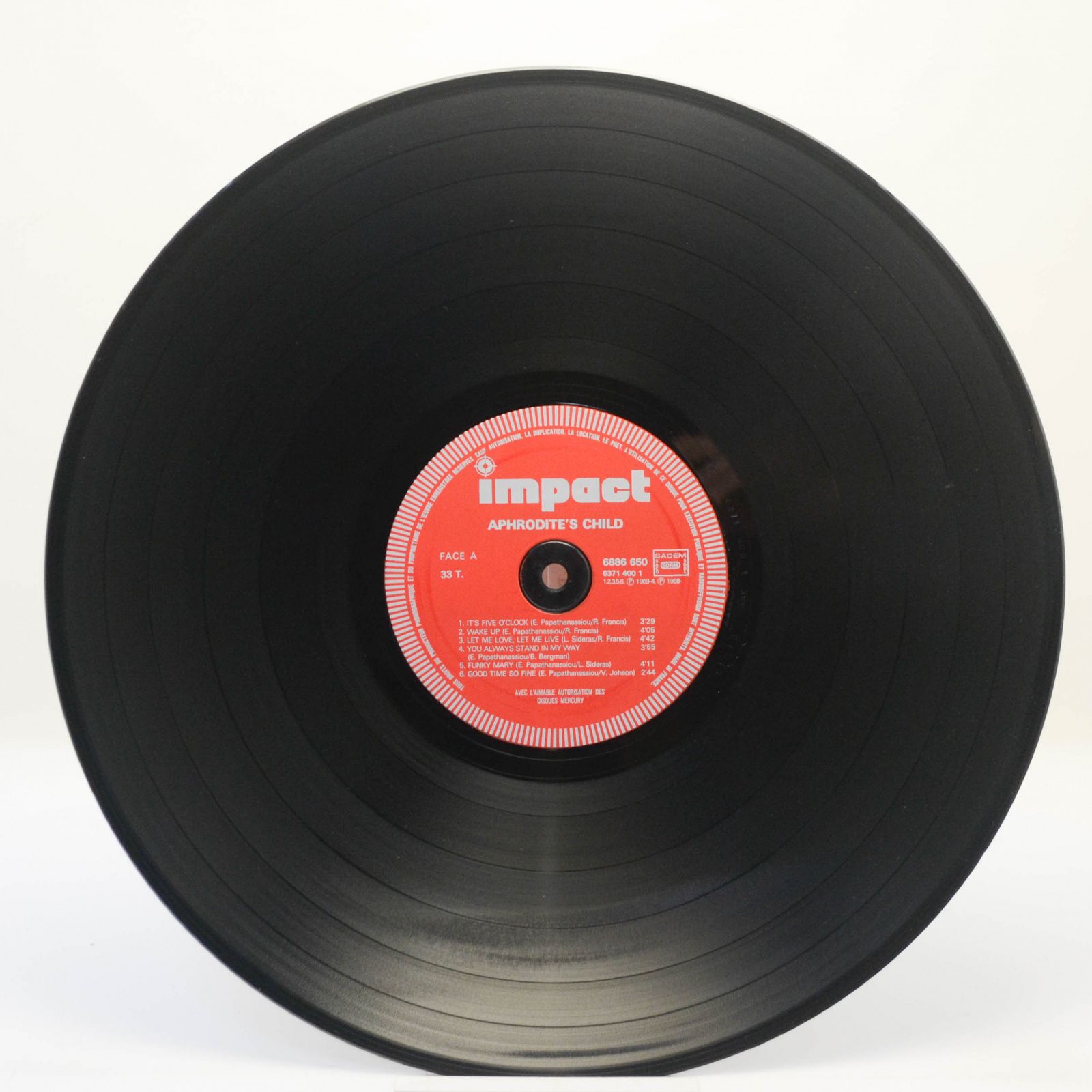 Aphrodite's Child — Aphrodite's Child (France), 1976