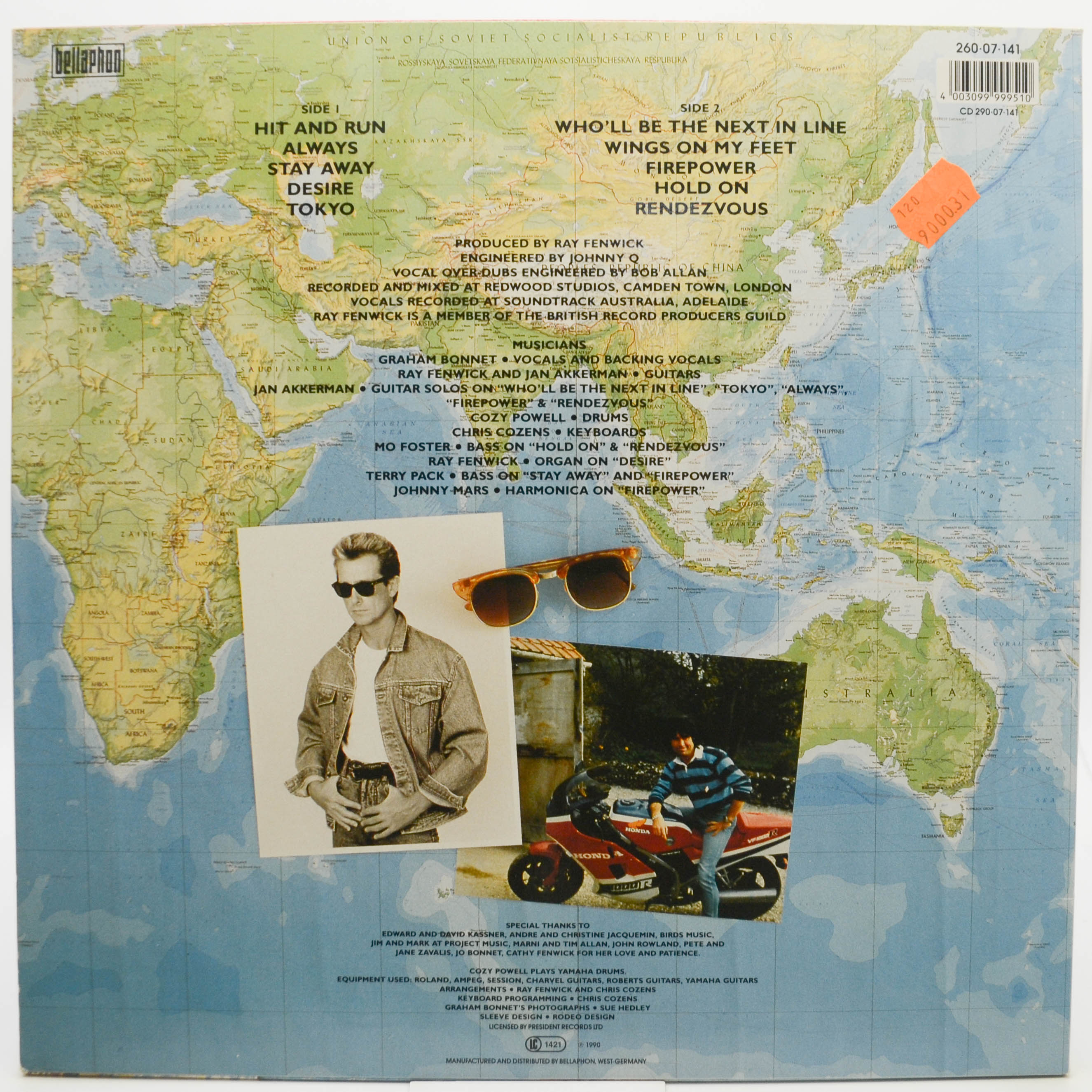 Forcefield — To Oz And Back, 1990