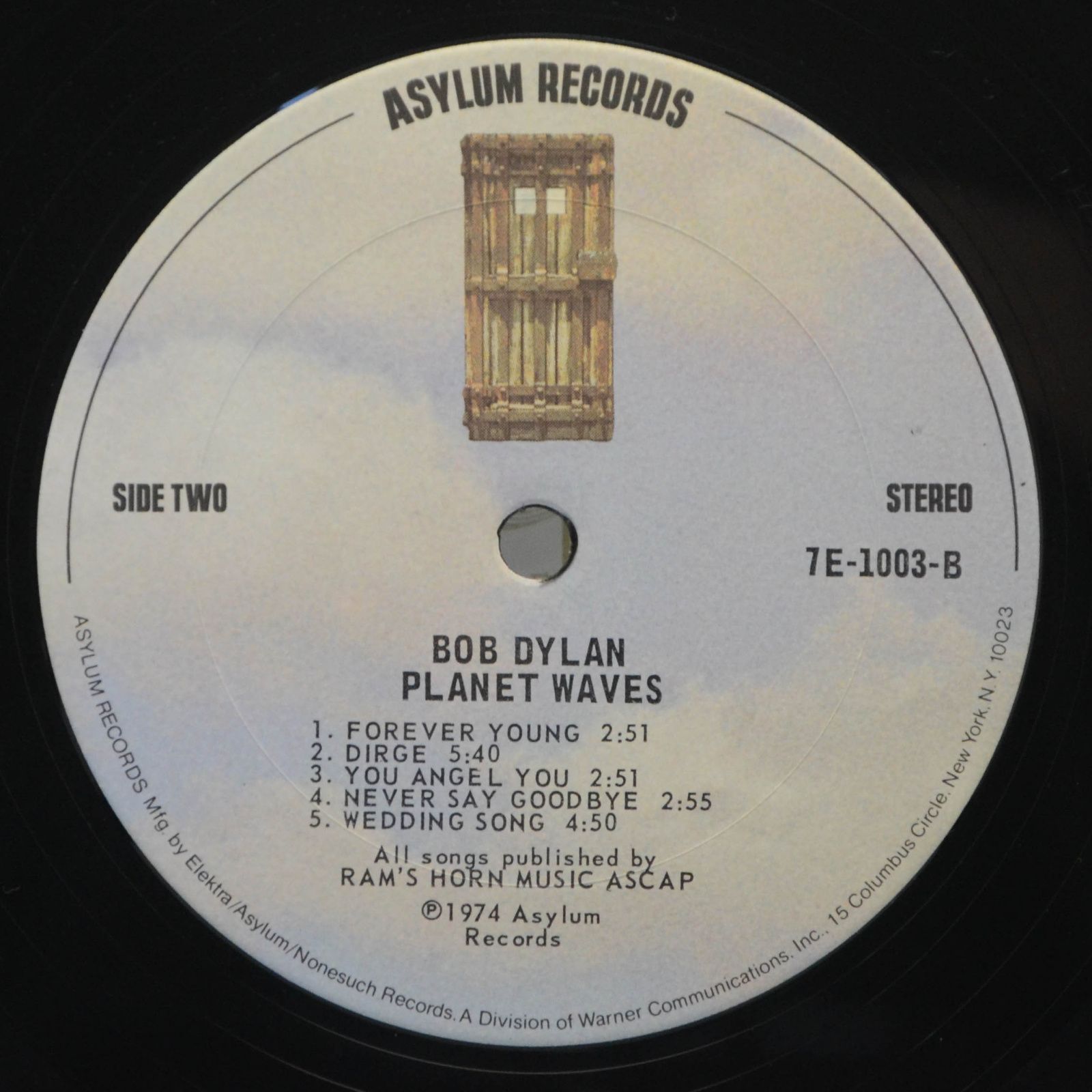 Bob Dylan — Planet Waves (USA), 1974
