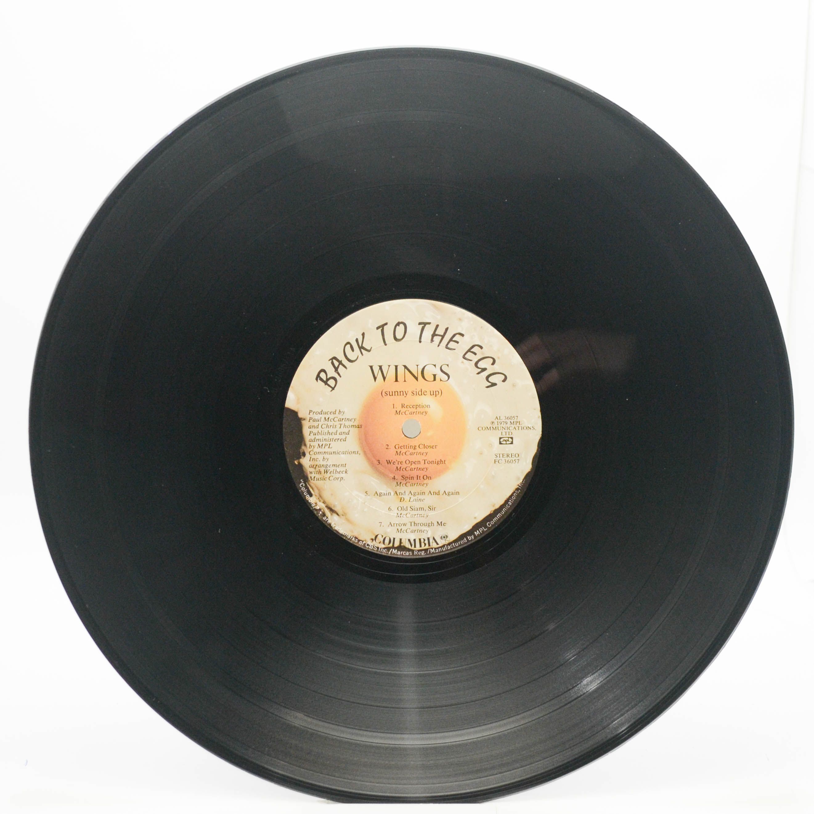 Wings — Back To The Egg (USA), 1979